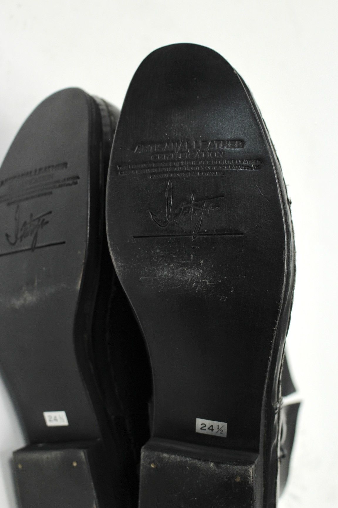 Isamu Katayama Backlash Ballet Isamu Katayama Backlash Black Leather Ankle Boots Size US 8 / IT 38 - 4 Thumbnail