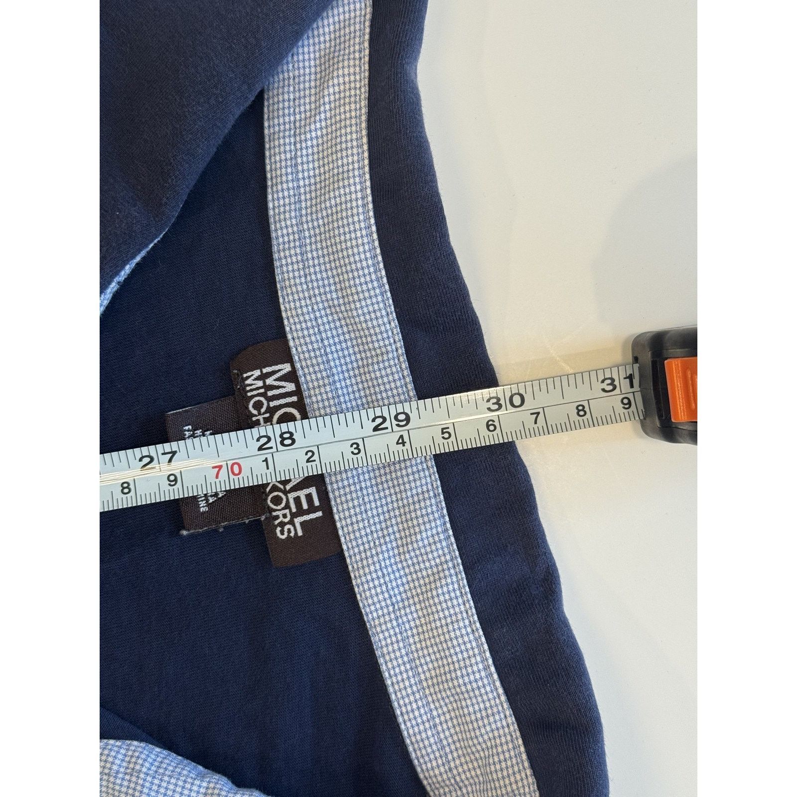 Michael Kors Michael Kors Polo Shirt Navy Blue Short Sleeve Classic Fit Size US XL / EU 56 / 4 - 5 Thumbnail