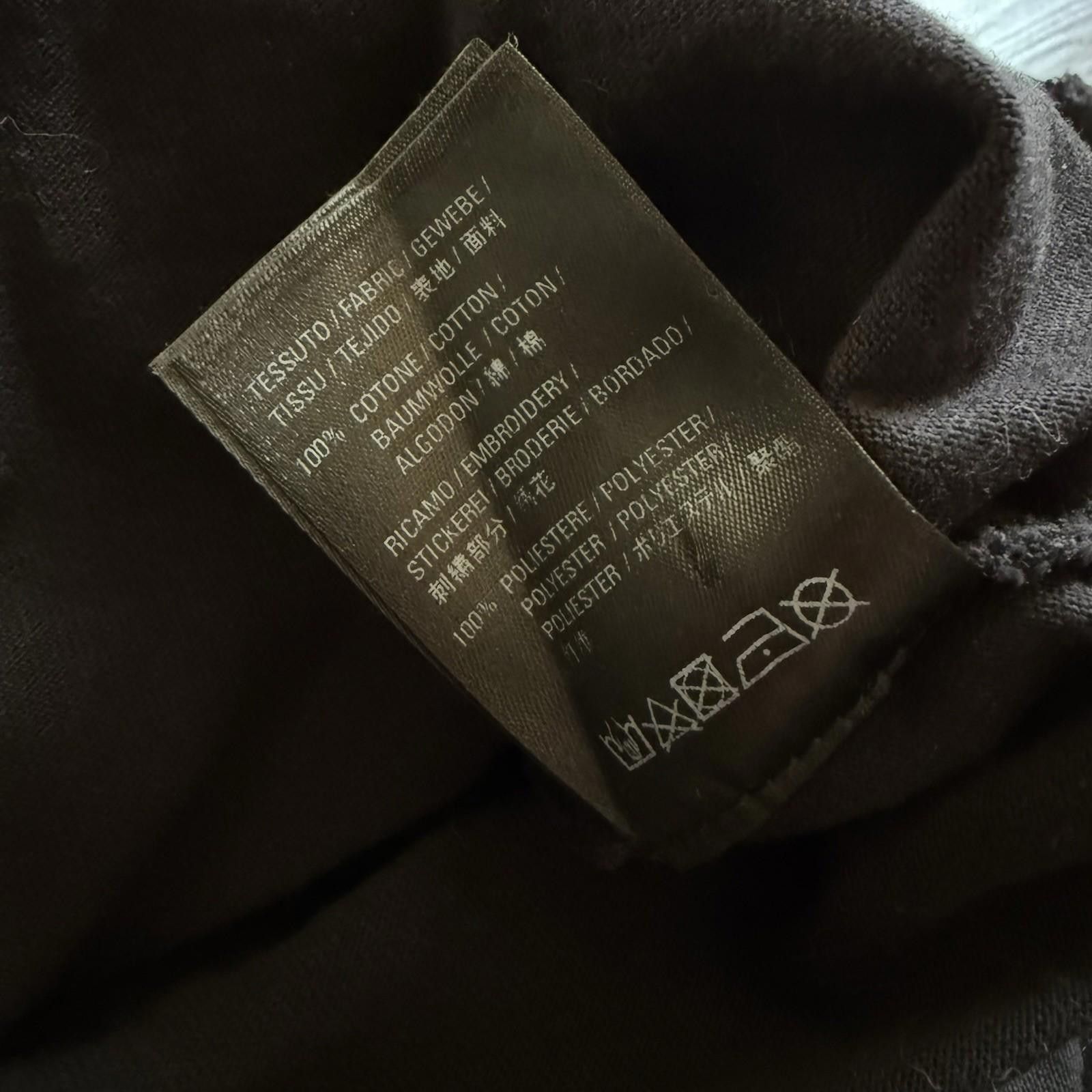 Balenciaga BALENCIAGA MULTI LOGO HI-NECK OVERSIZED LS TEE Size M Black Size US M / EU 48-50 / 2 - 7 Thumbnail
