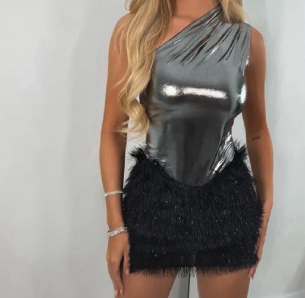 Other Silver and black two piece Size M / US 6-8 / IT 42-44 - 1 Thumbnail