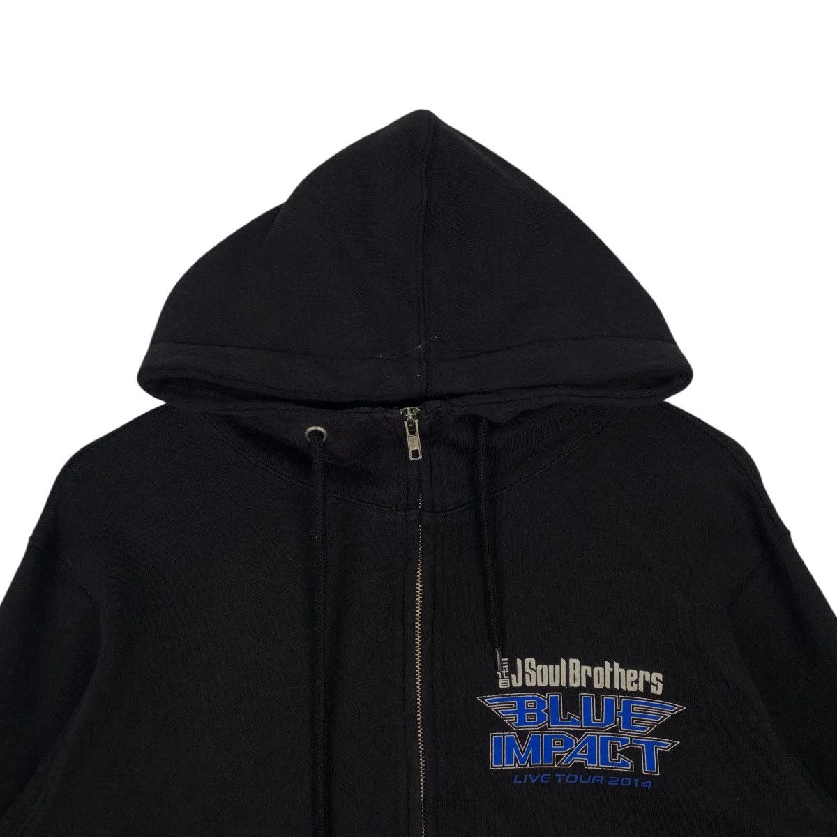 Other Vintage J Soul Brothers Blue Impact Live Tour Hoodie Black Size US L / EU 52-54 / 3 - 4 Thumbnail