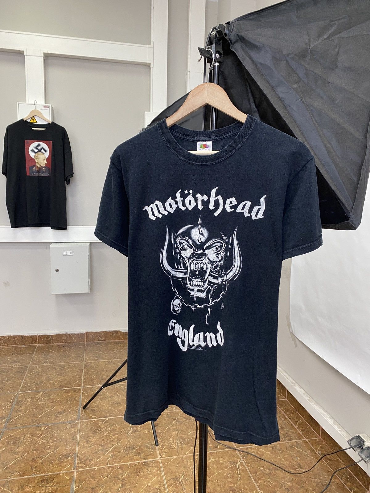 Fruit Of The Loom Vintage Motorhead Rock Band T-Shirt Retro Rare Hype Y2K Size US M / EU 48-50 / 2 - 1 Thumbnail