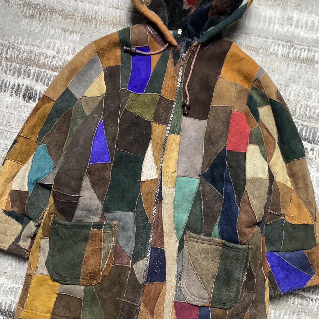 Japanese Brand Rare 80s Patchwork Insulated Jacket Multicolor M Size M / US 6-8 / IT 42-44 - 2 Thumbnail