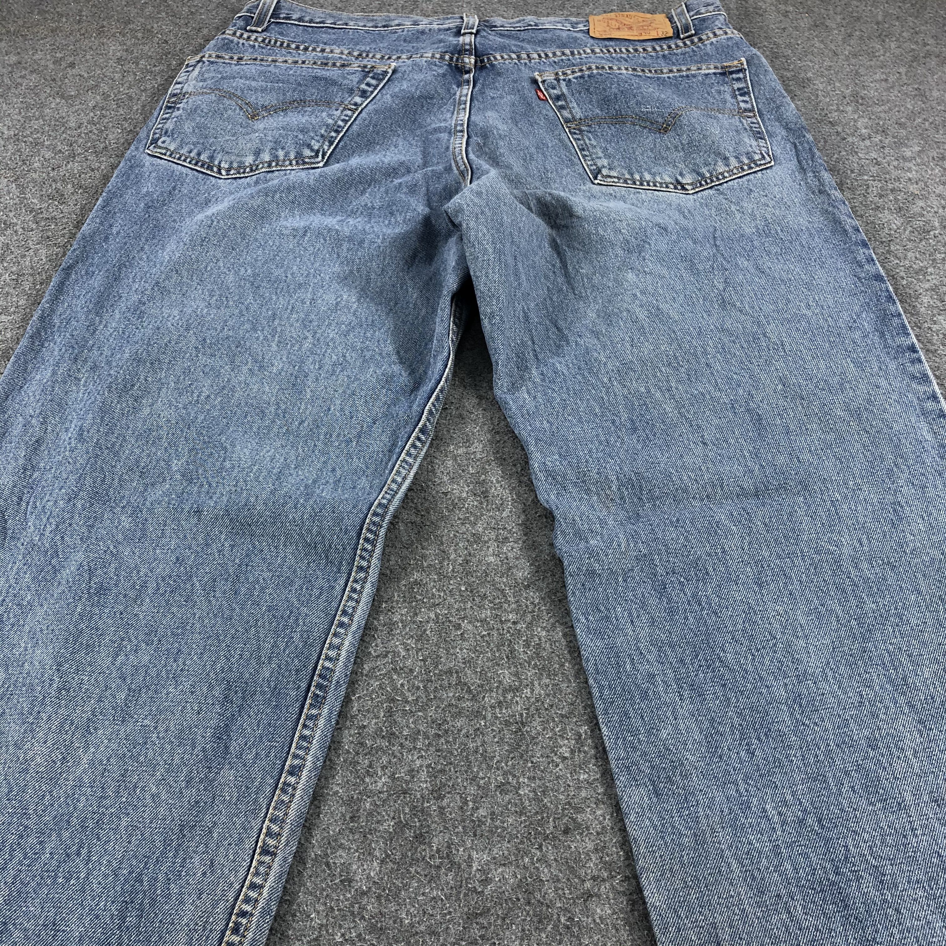 Levi's levis 550 Vintage Jeans Faded Blue Denim-J1015 Size US 39 - 4 Thumbnail
