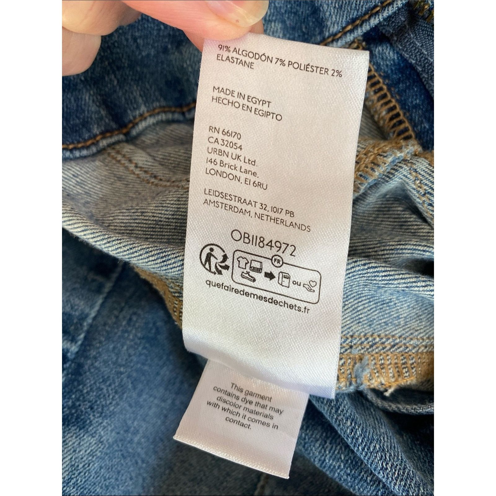Free People We The Free $110 Jayde Flare Stretch Jeans 28” W INS 33” Size 28" / US 6 / IT 42 - 13 Thumbnail