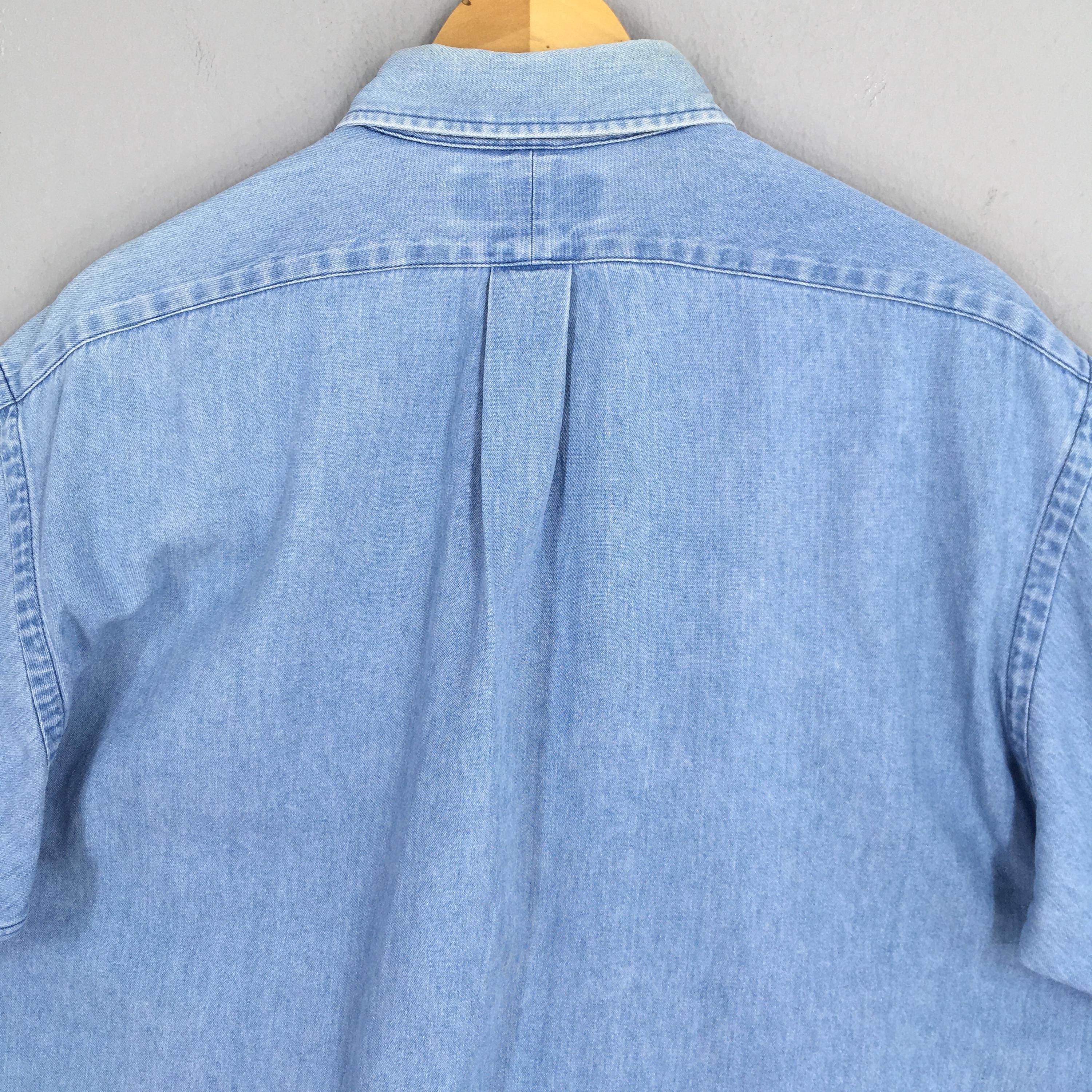 Polo Ralph Lauren Vintage Ralph Lauren Blue Blaire Button Up Shirt Large Size US L / EU 52-54 / 3 - 7 Thumbnail