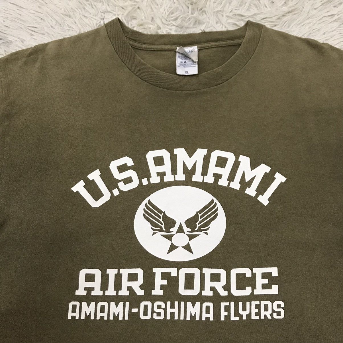 Vintage VINTAGE U.S. AMAMI AIRFORCE MILITARY TSHIRT Size US L / EU 52-54 / 3 - 8 Thumbnail