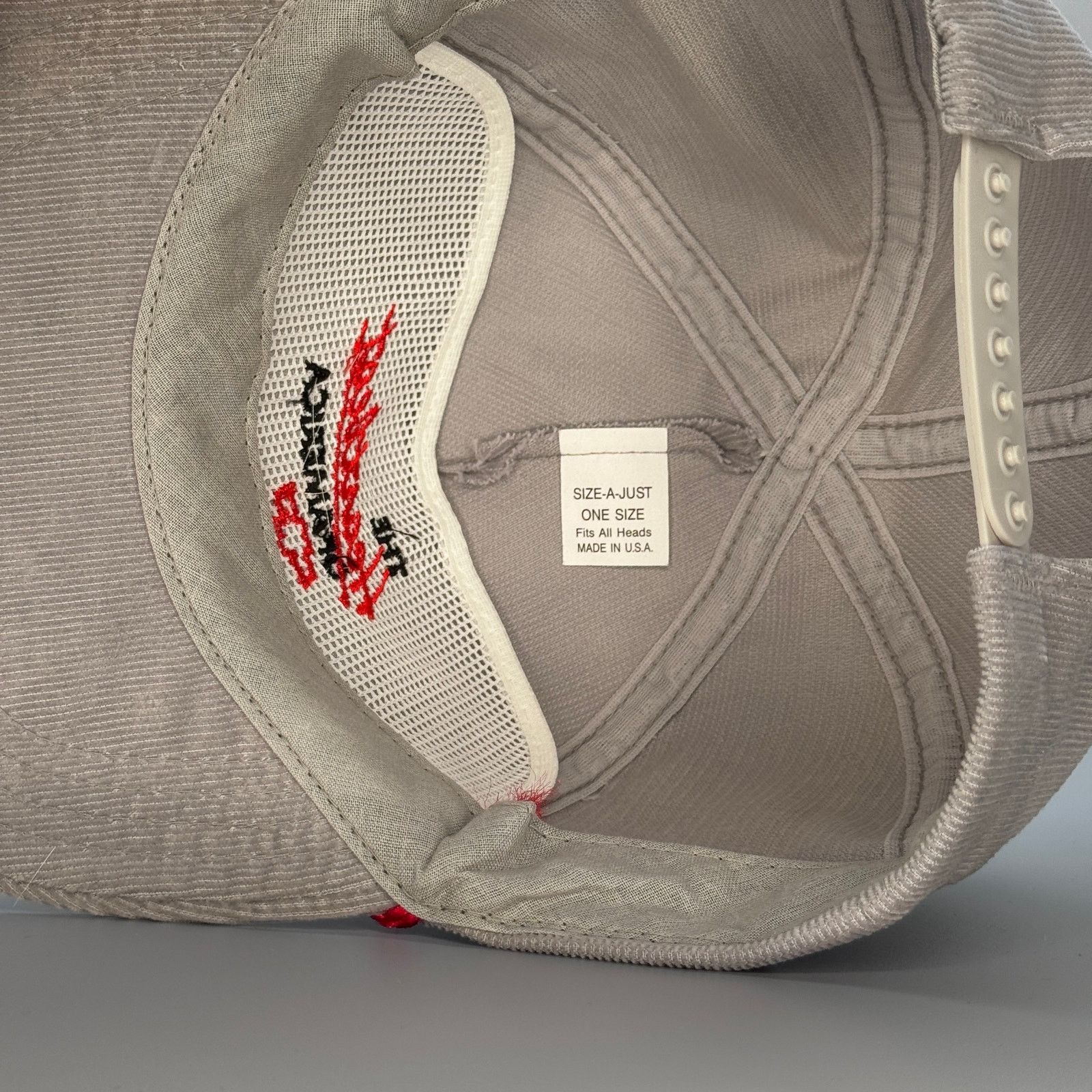 Chevrolet × Vintage Vintage '80s Chevy Heartbeat of America corduroy rope hat Size ONE SIZE - 5 Thumbnail