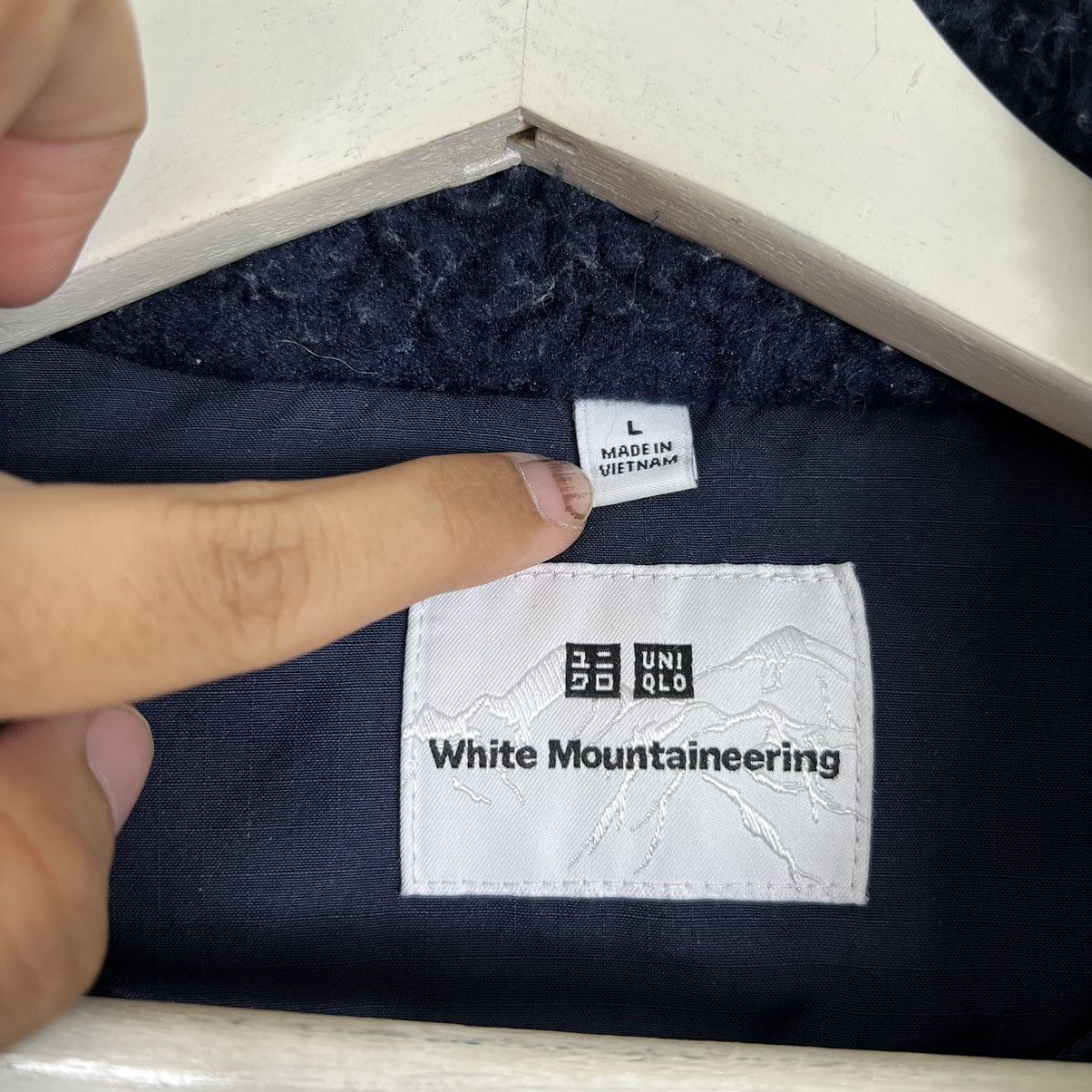 White Mountaineering 🔥 WHITE MOUNTAINEERING ANORAK FLEECE Size US L / EU 52-54 / 3 - 11 Thumbnail