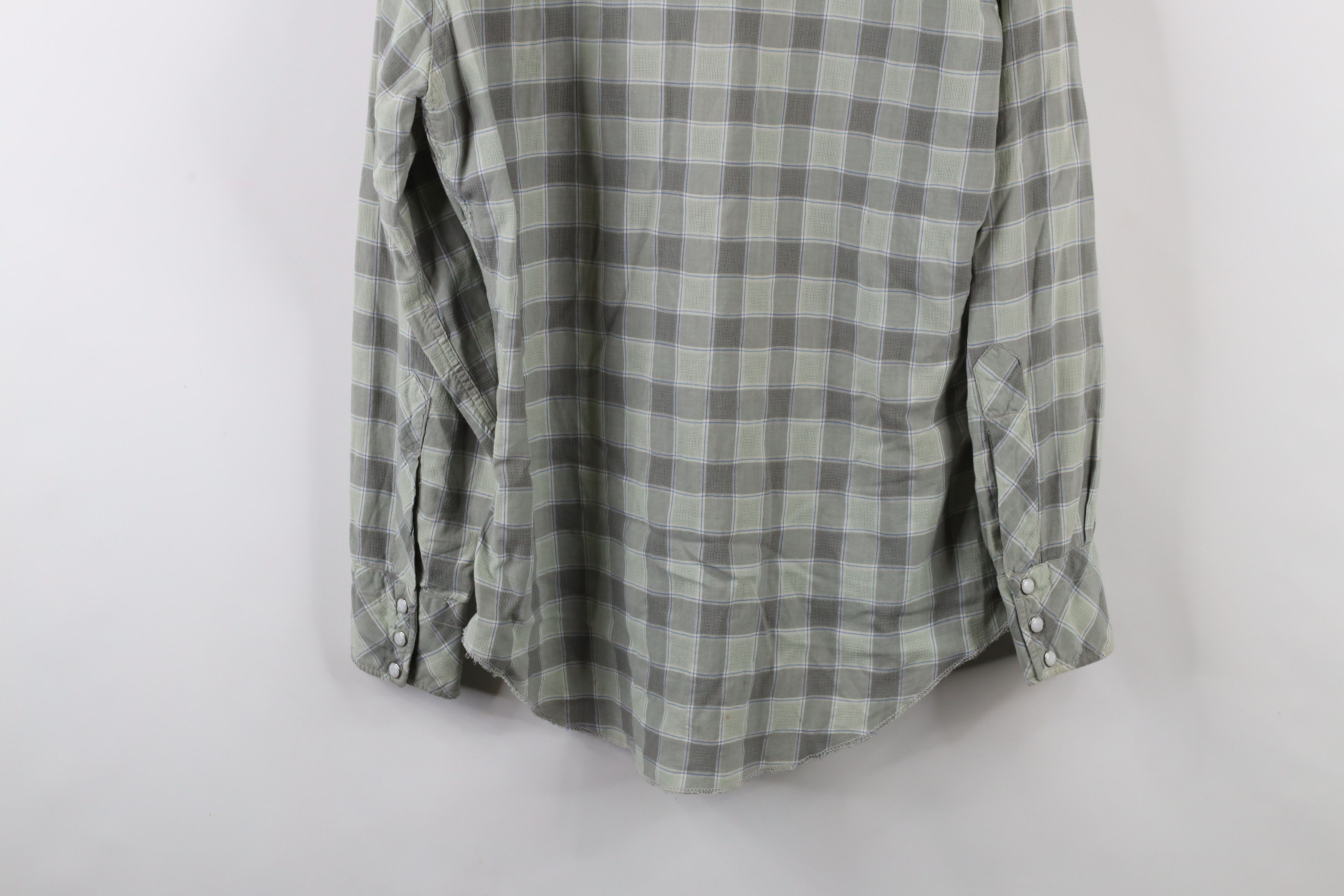 Vintage Vintage 50s 60s Rockabilly Snap Button Shirt Plaid USA Size US M / EU 48-50 / 2 - 14 Thumbnail