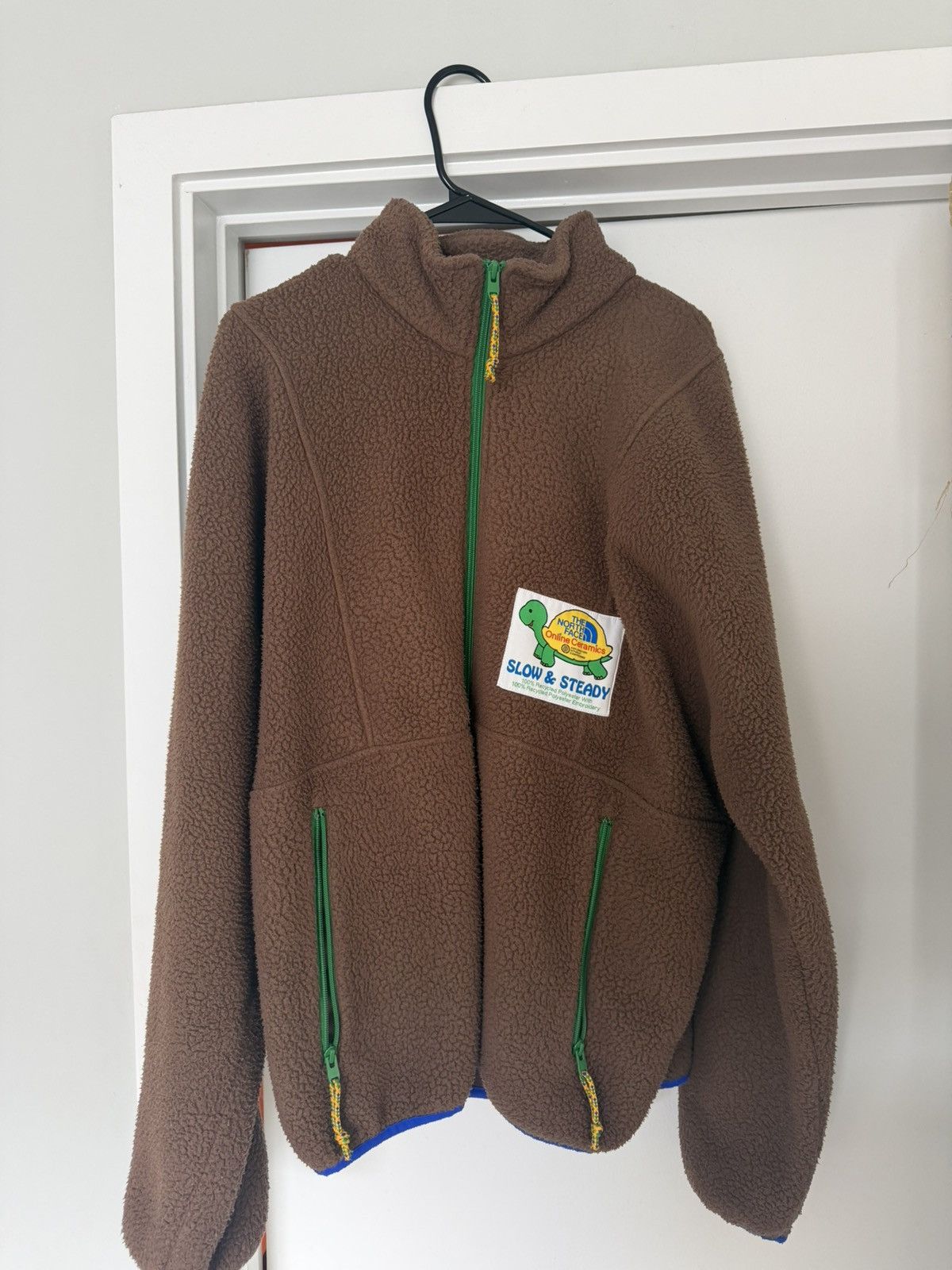 TNF Online Ceramics Sherpa Attitude FZ Brown Fleece