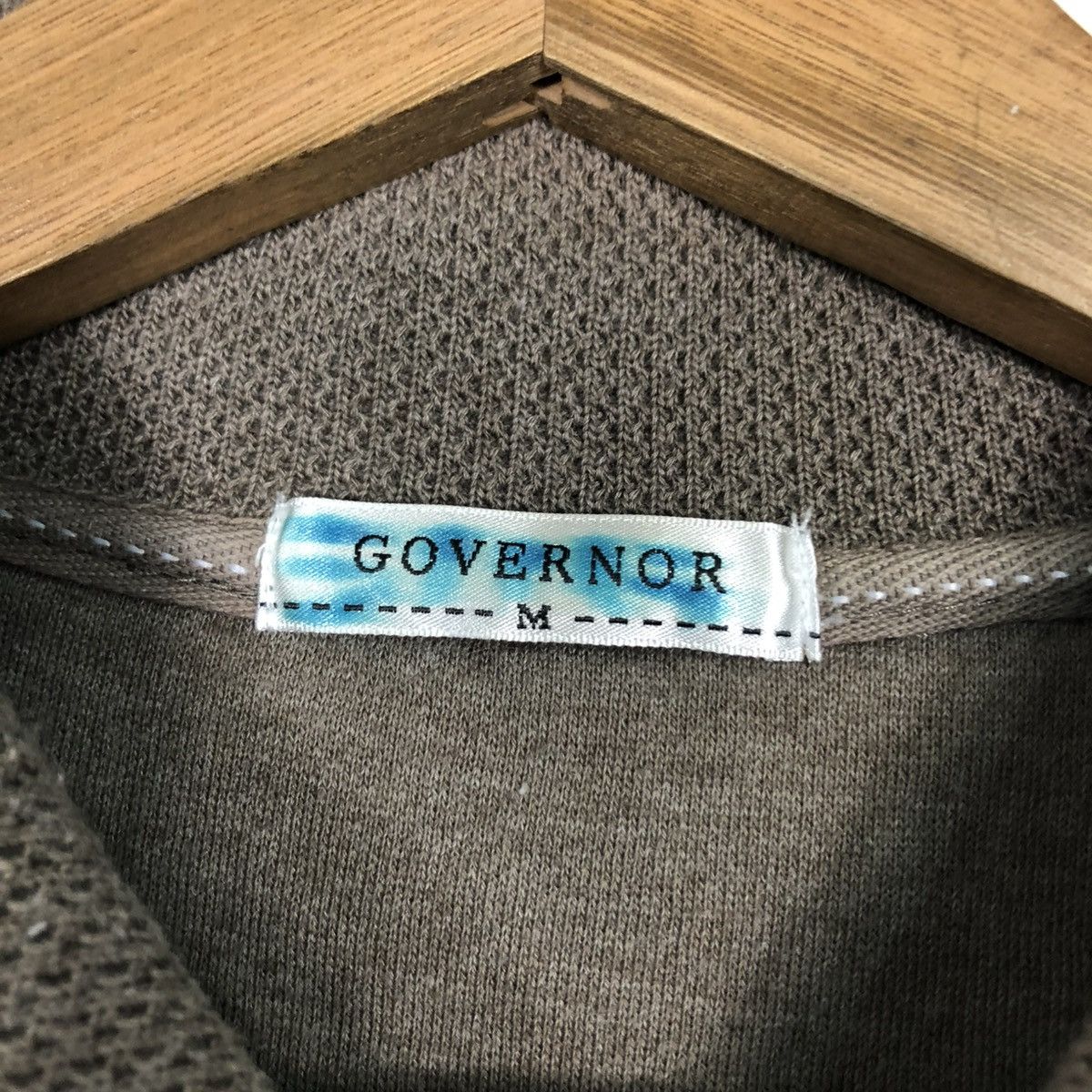 Japanese Brand 🔥VINTAGE COLLAR SWEATSHIRT GOVERNOR BIG LOGO ISSEY MIYAKE Size US M / EU 48-50 / 2 - 17 Thumbnail