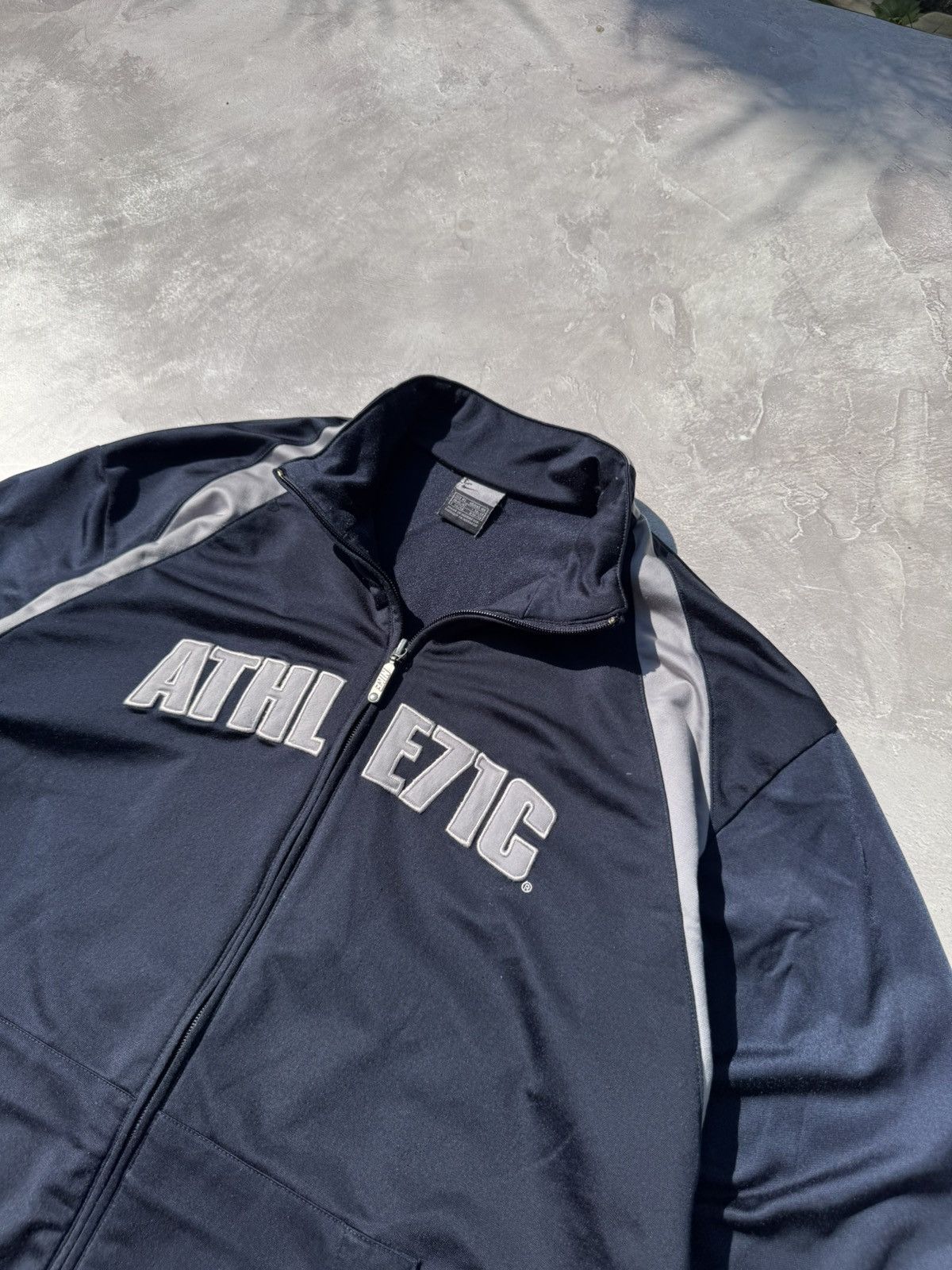 Nike Vintage Nike Athletic 71 90s Retro Track Jacket Size US XL / EU 56 / 4 - 3 Thumbnail