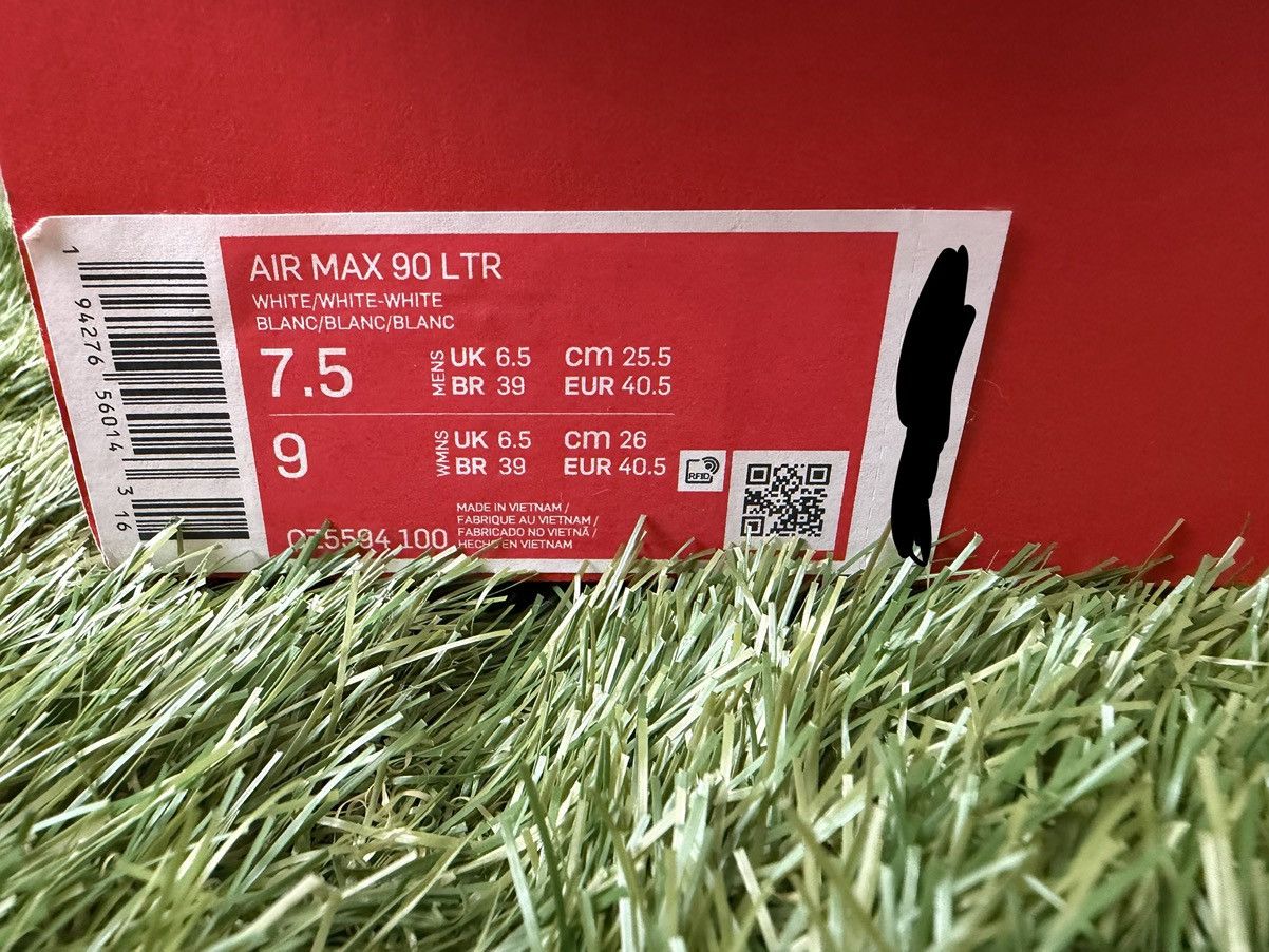 Nike AIR MAX 90 LTR WRAPPED PACK SZ 7.5 Size US 7.5 / EU 40-41 - 5 Thumbnail