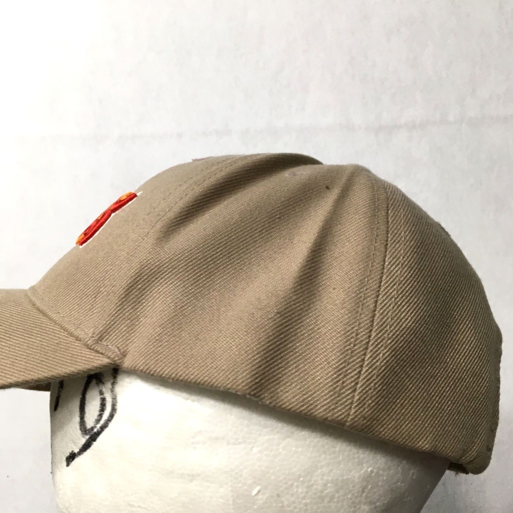 Vintage VINTAGE Nike Shirt Beige Jesus God CHRIST Hat Cap Strapback Blue 80s Police Michigan State Trucker Adjustable Mens One Size Size ONE SIZE - 5 Thumbnail