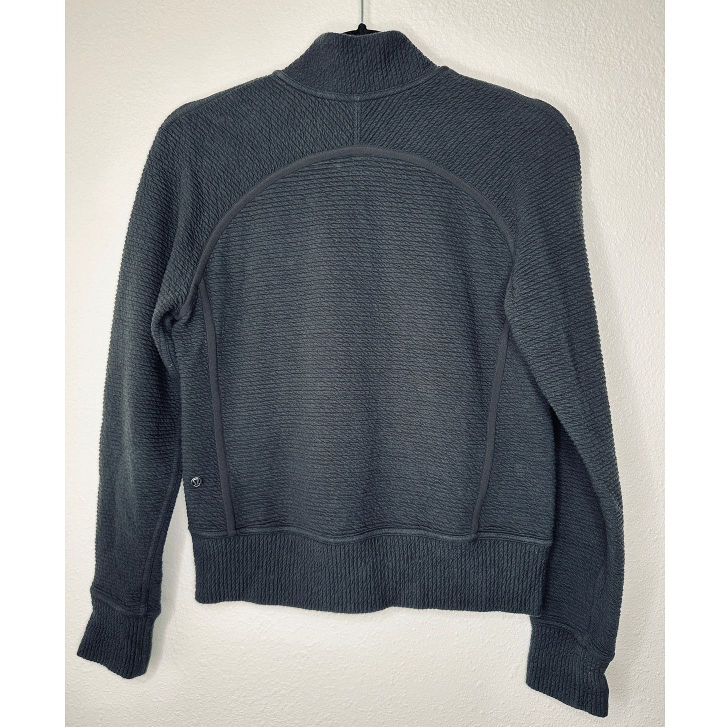 Lululemon Lululemon Black On Repeat Ribbed Long Sleeve Bomber Jacket 4 Size S / US 4 / IT 40 - 5 Thumbnail