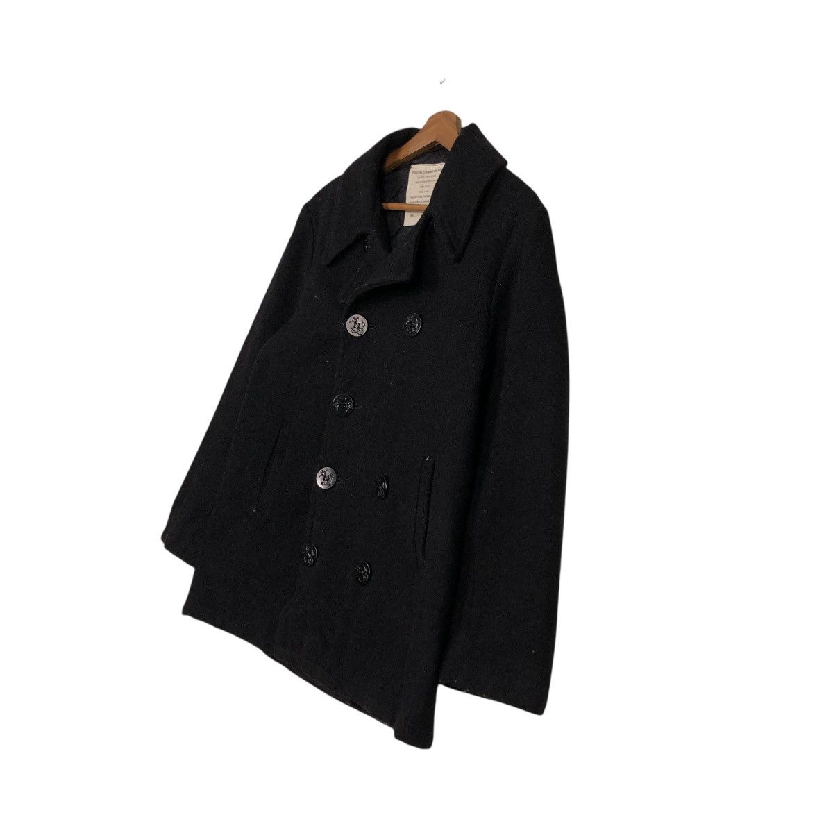 Vintage 🔥VINTAGE WORKER DUFFLE WOOL JACKET PEACOAT ISSEY MIYAKE Size US L / EU 52-54 / 3 - 4 Thumbnail