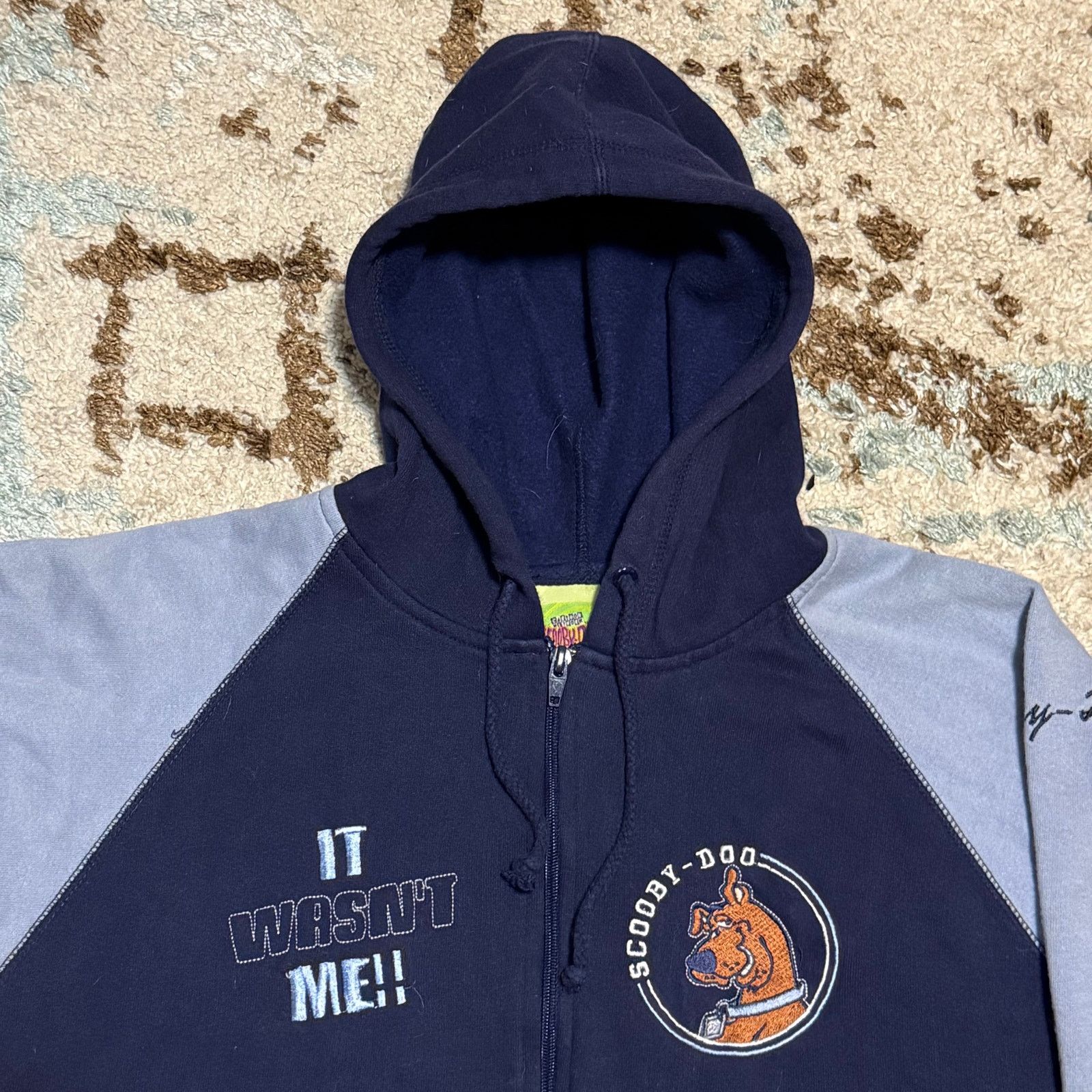 Cartoon Network Scooby Doo Full Zip Hoodie Size Large Cartoon Network 2002 Size L / US 10 / IT 46 - 1 Thumbnail