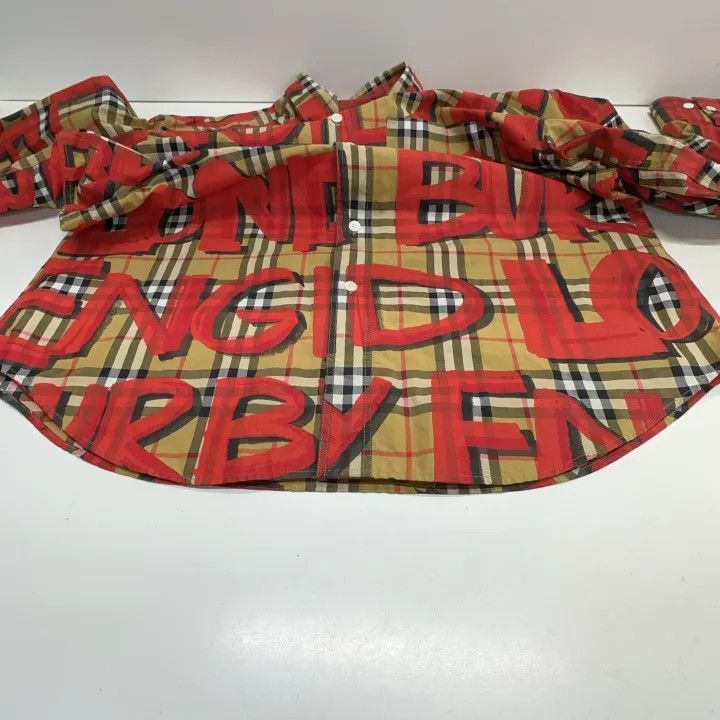 Burberry Burberry Burberry Graffiti Logo Shirt for Men and Women-25 Size US L / EU 52-54 / 3 - 4 Thumbnail