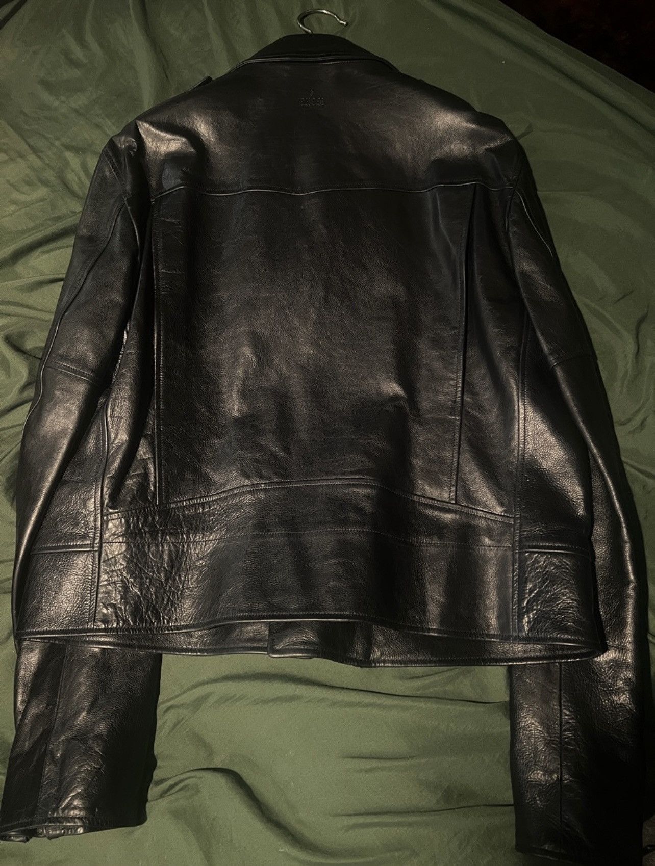 Gucci Gucci Men’s Leather Biker Jacket Size US L / EU 52-54 / 3 - 9 Thumbnail