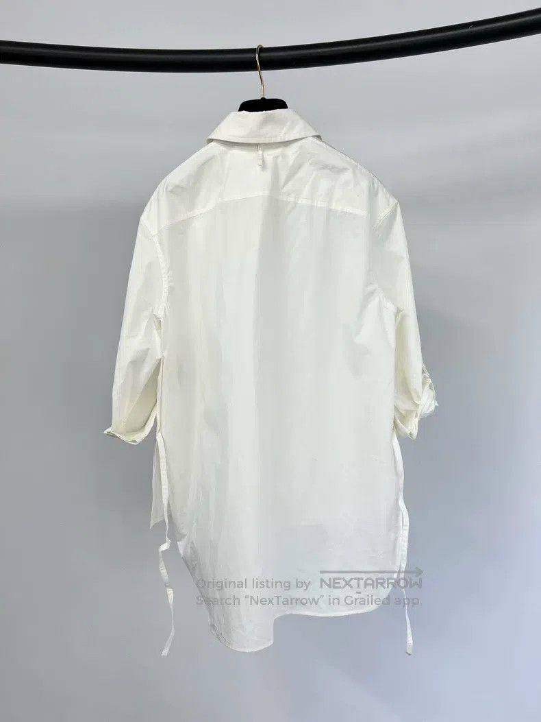 Hermes Hermes Design white waist-tie shirt Size XS / US 0-2 / IT 36-38 - 2 Thumbnail