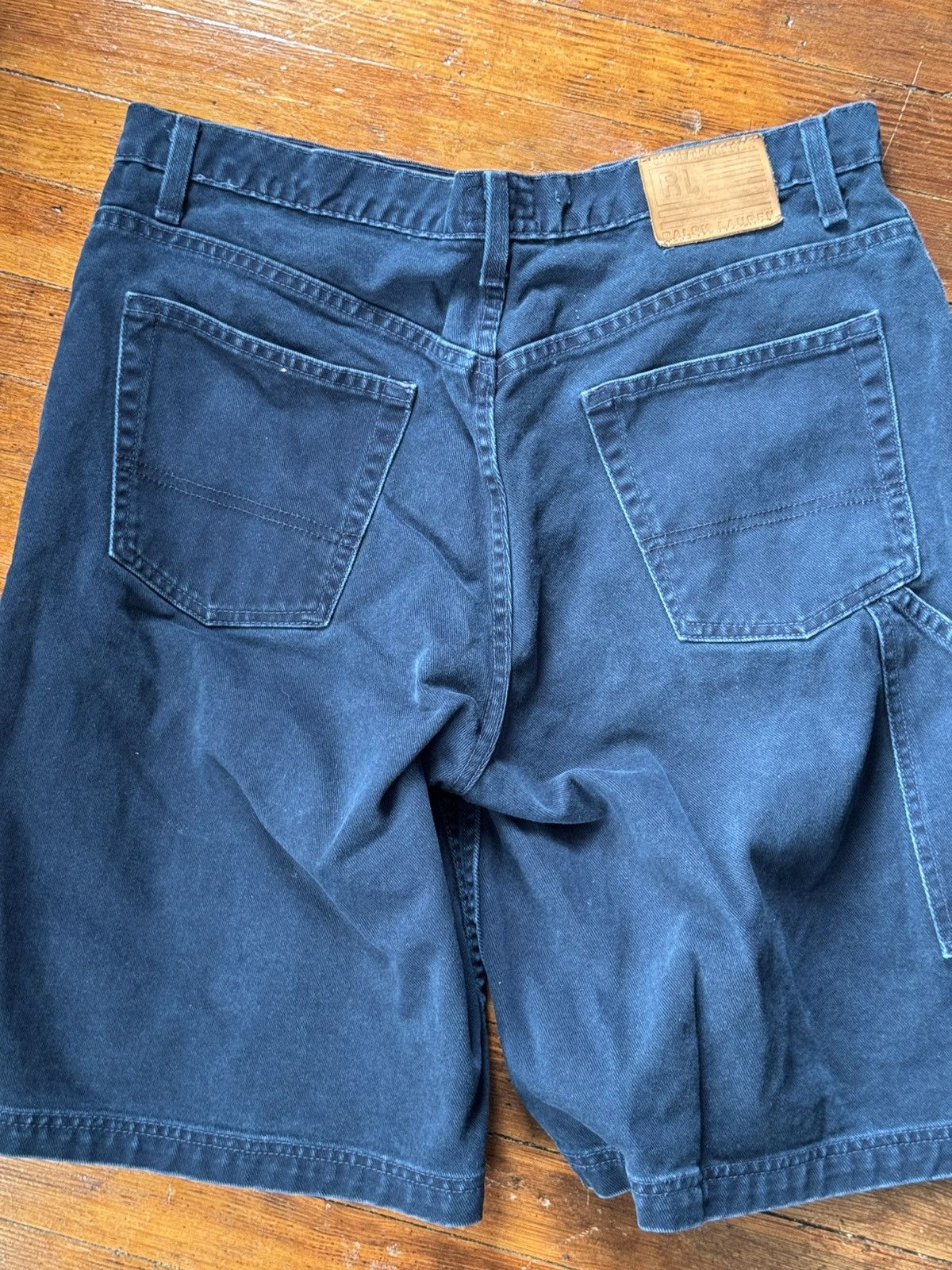 Polo Ralph Lauren Vintage Navy Polo Ralph Lauren Work Short Size US 36 / EU 52 - 3 Thumbnail