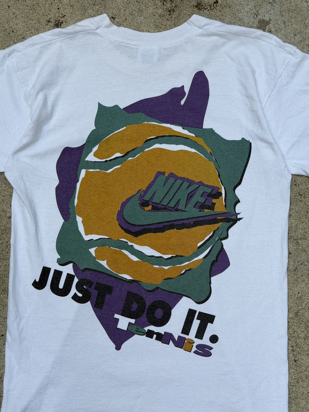 Nike Vintage Nike Tennis 🎾 90's T-shirt Size US S / EU 44-46 / 1 - 3 Thumbnail