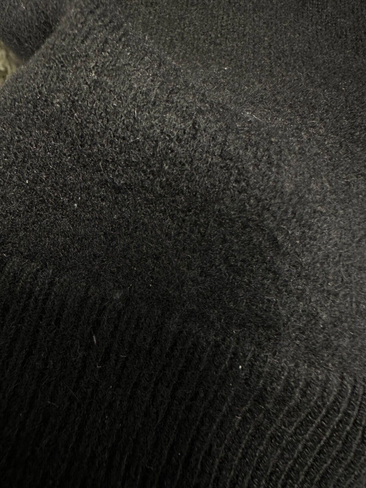 Robert Talbott Talbots Black Pure Cashmere 3/4 Sleeve Sweater Women size P Size S / US 4 / IT 40 - 4 Thumbnail