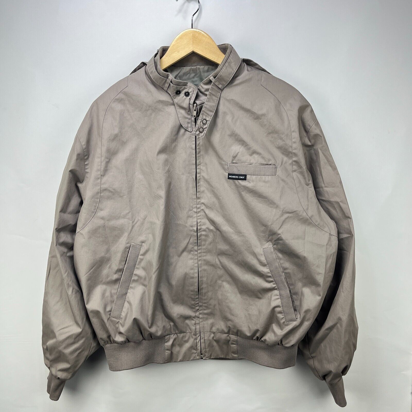 Members Only × Vintage Vintage 90s Members Only Jacket Large Windbreaker Size US L / EU 52-54 / 3 - 1 Thumbnail