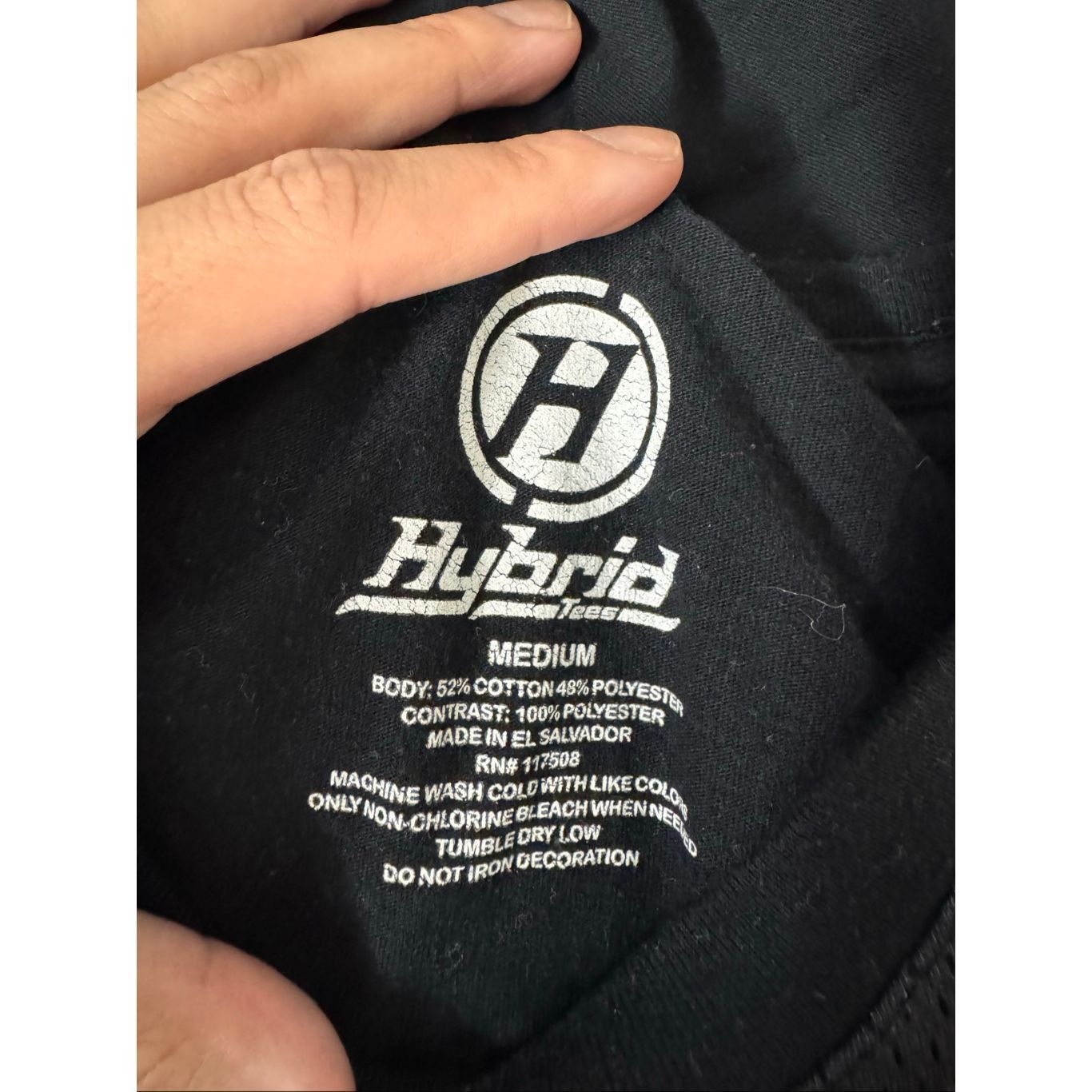 Other Hybrid Galaxy Graphic T-Shirt Medium Black Space Print Short Size US M / EU 48-50 / 2 - 5 Thumbnail