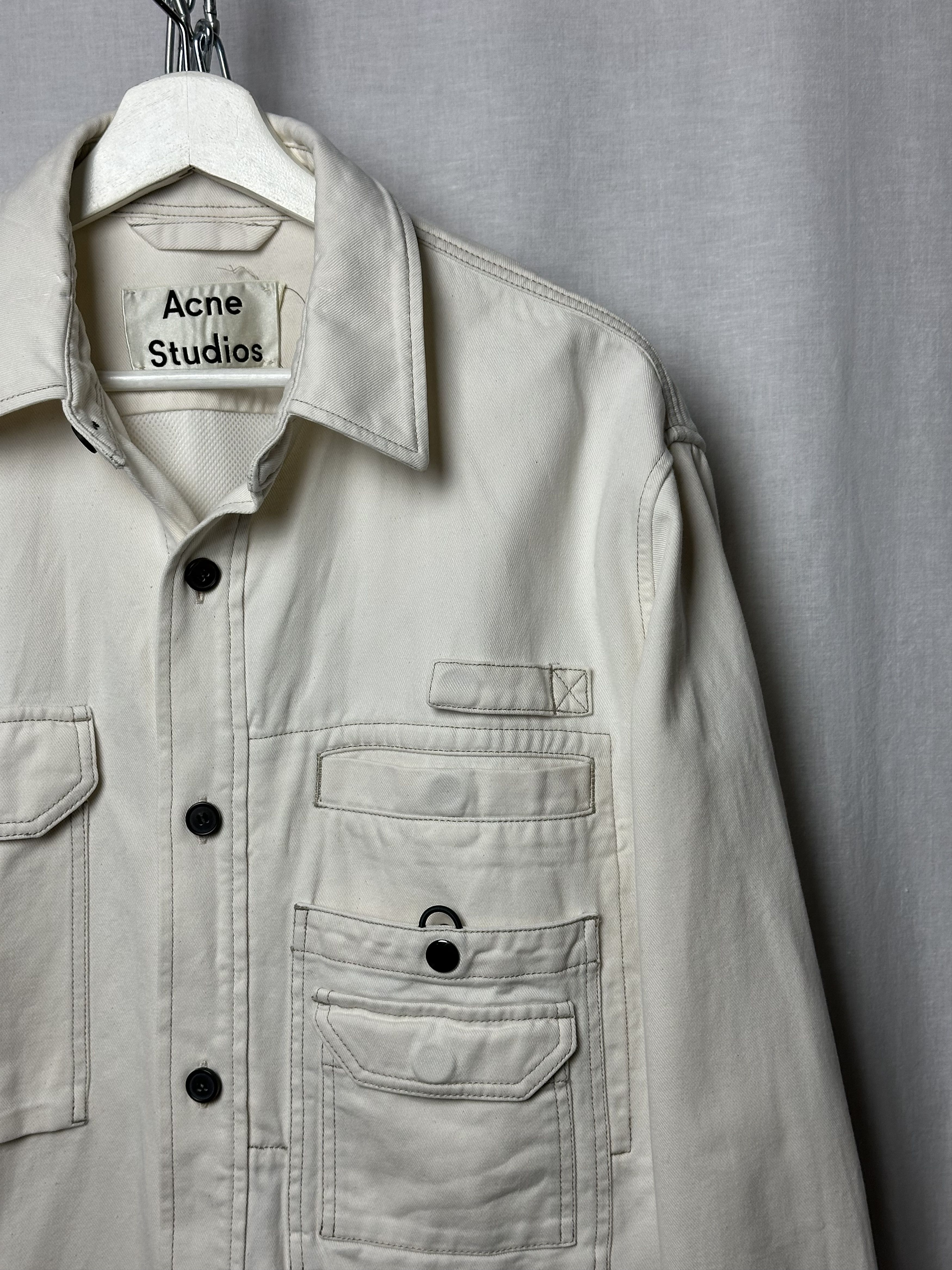 Acne Studios multipocket denim overshirt Size US S / EU 44-46 / 1 - 3 Thumbnail