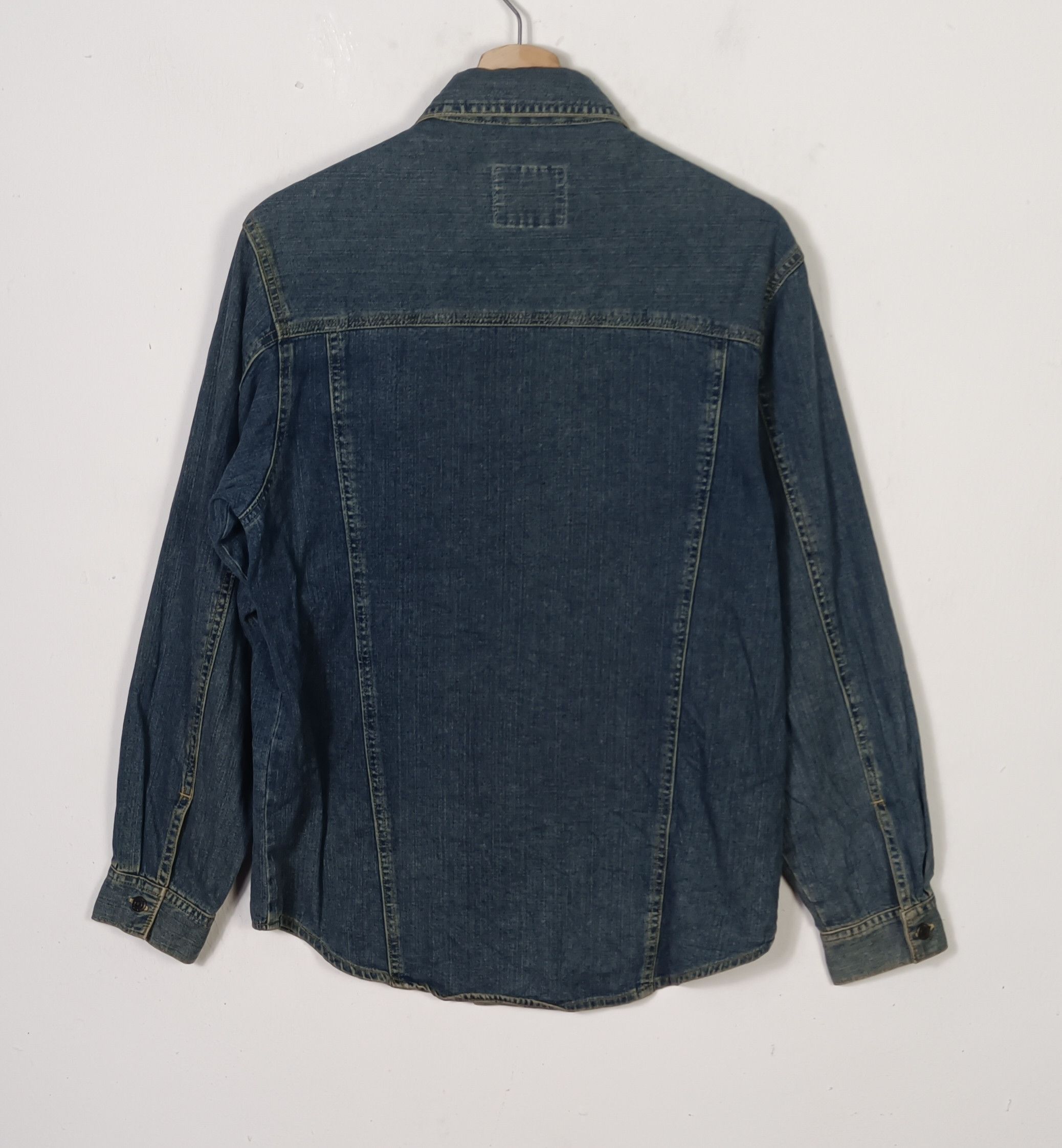 Japanese Brand Lapis Conty Denim Jacket Size US M / EU 48-50 / 2 - 2 Thumbnail