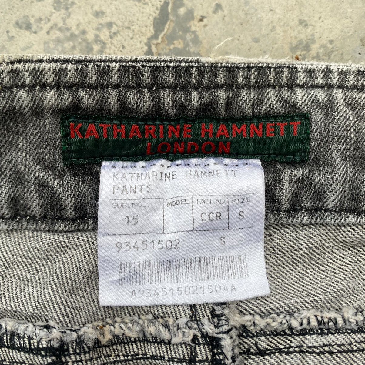 If Six Was Nine KATHARINE HAMNETT Vintage Flare Size 29" - 8 Thumbnail
