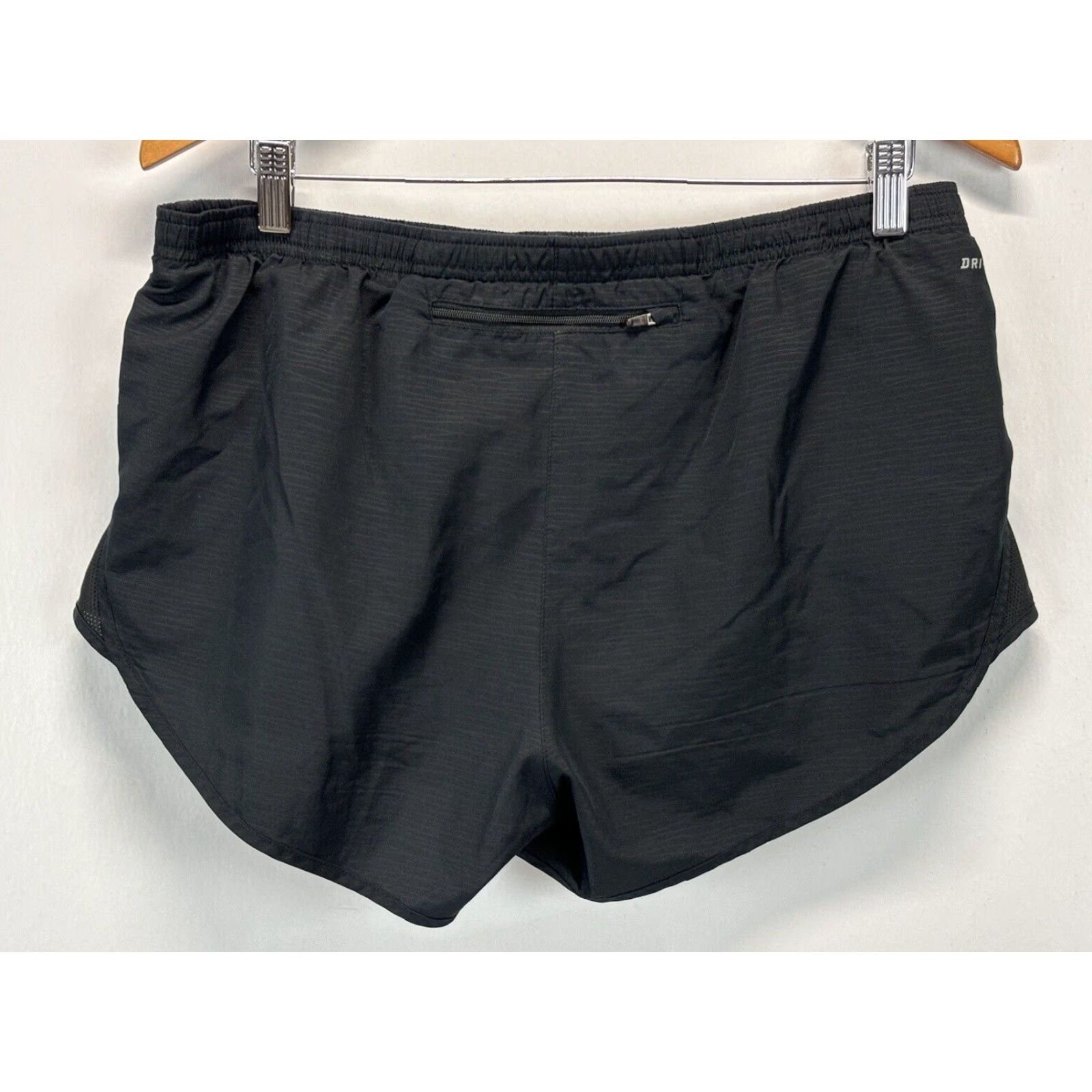 Nike Nike Running Shorts Large Women’s Black Liner Drawstring Sz Size 36" / US 14 / IT 50 - 3 Thumbnail