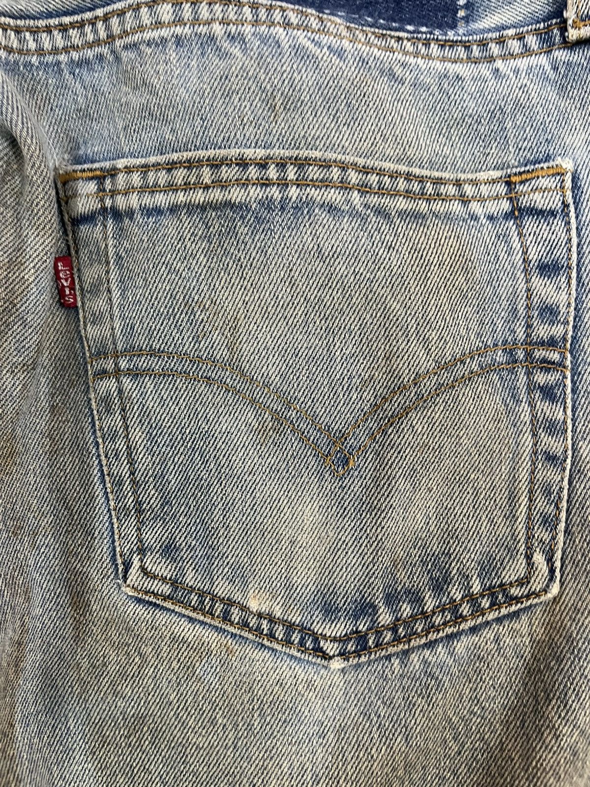 LVC × Levi's × Levi's Vintage Clothing Vintage Levi’s 501 Mudwash Reconstructed Denim Size US 34 / EU 50 - 11 Thumbnail