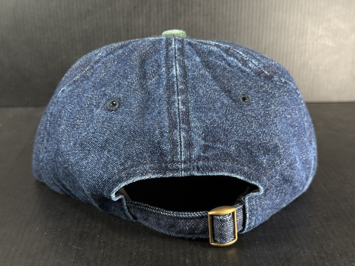 Supreme SUPREME SS18 DENIM SUEDE COMPACT LOGO 6 PANEL HAT BRAND NEW Size ONE SIZE - 5 Thumbnail