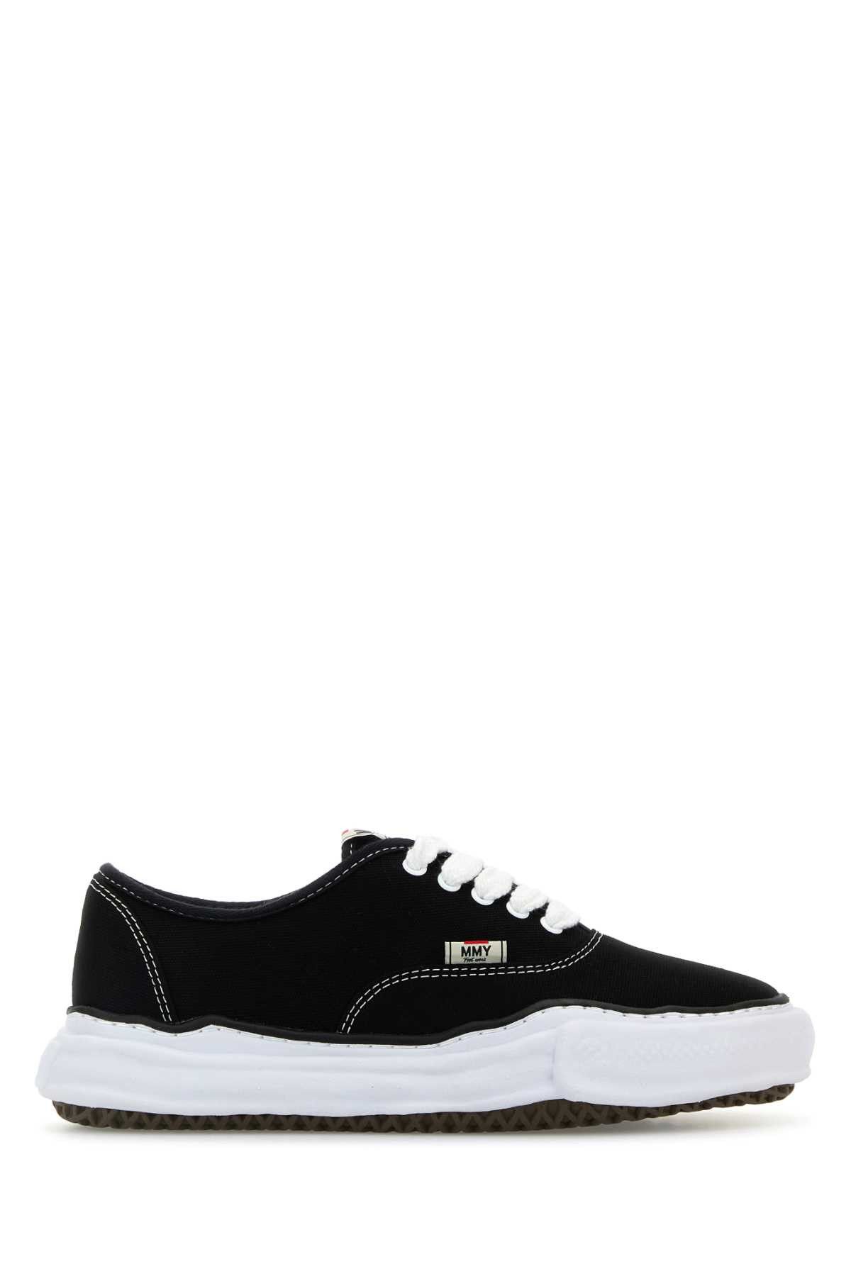 Maison MIHARA YASUHIRO Black Canvas Sneakers Size US 10 / EU 43 - 1 Thumbnail