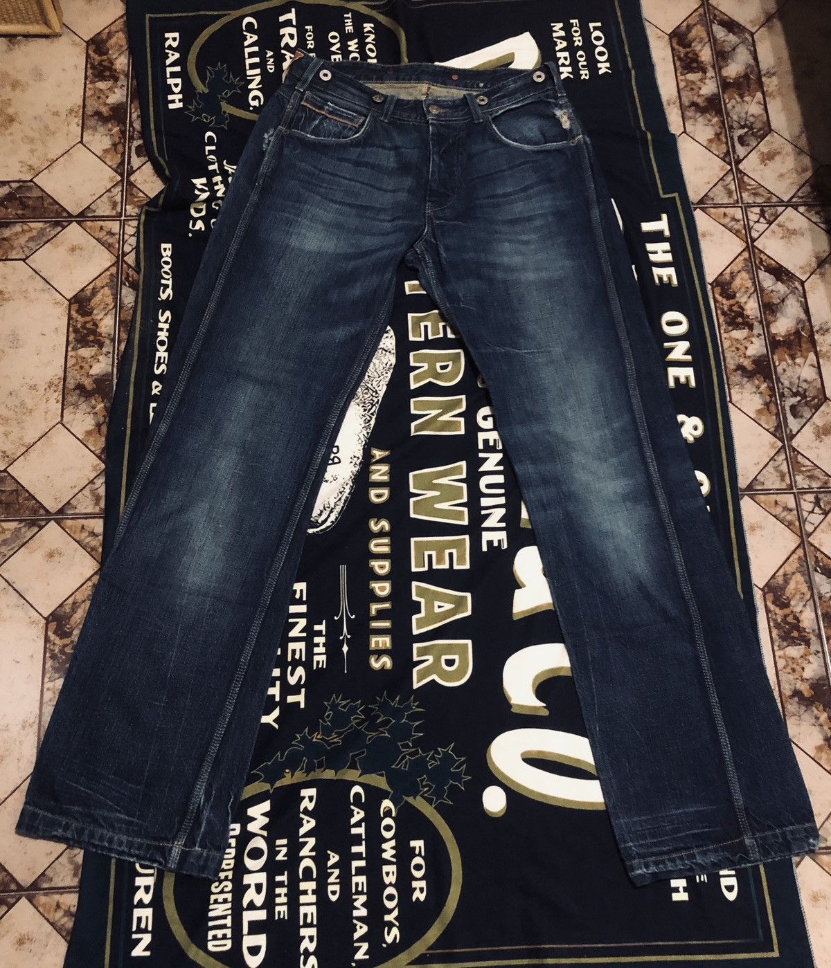 Polo Ralph Lauren Ralph Lauren rare work jeans Size US 30 / EU 46 - 1 Thumbnail
