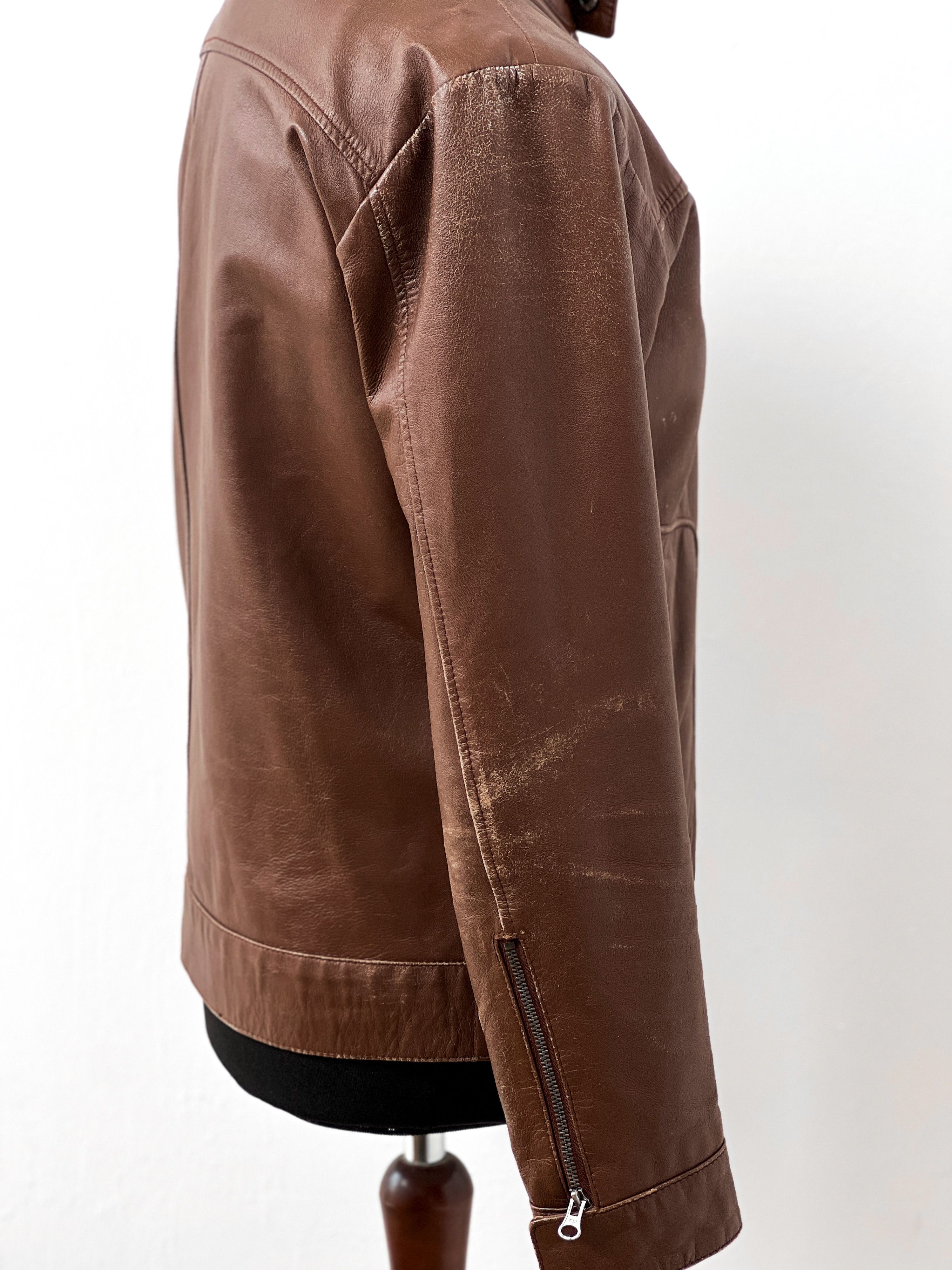Other Lambskin Leather Quarantined Fashion Leather Jacket Size US M / EU 48-50 / 2 - 6 Thumbnail