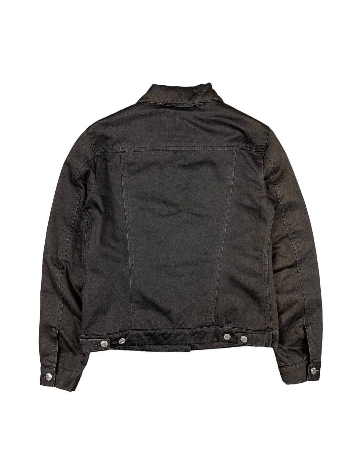 Helmut Lang Archive Vintage 1998 Helmut Lang Lined Trucker Jacket Size S / US 4 / IT 40 - 4 Thumbnail