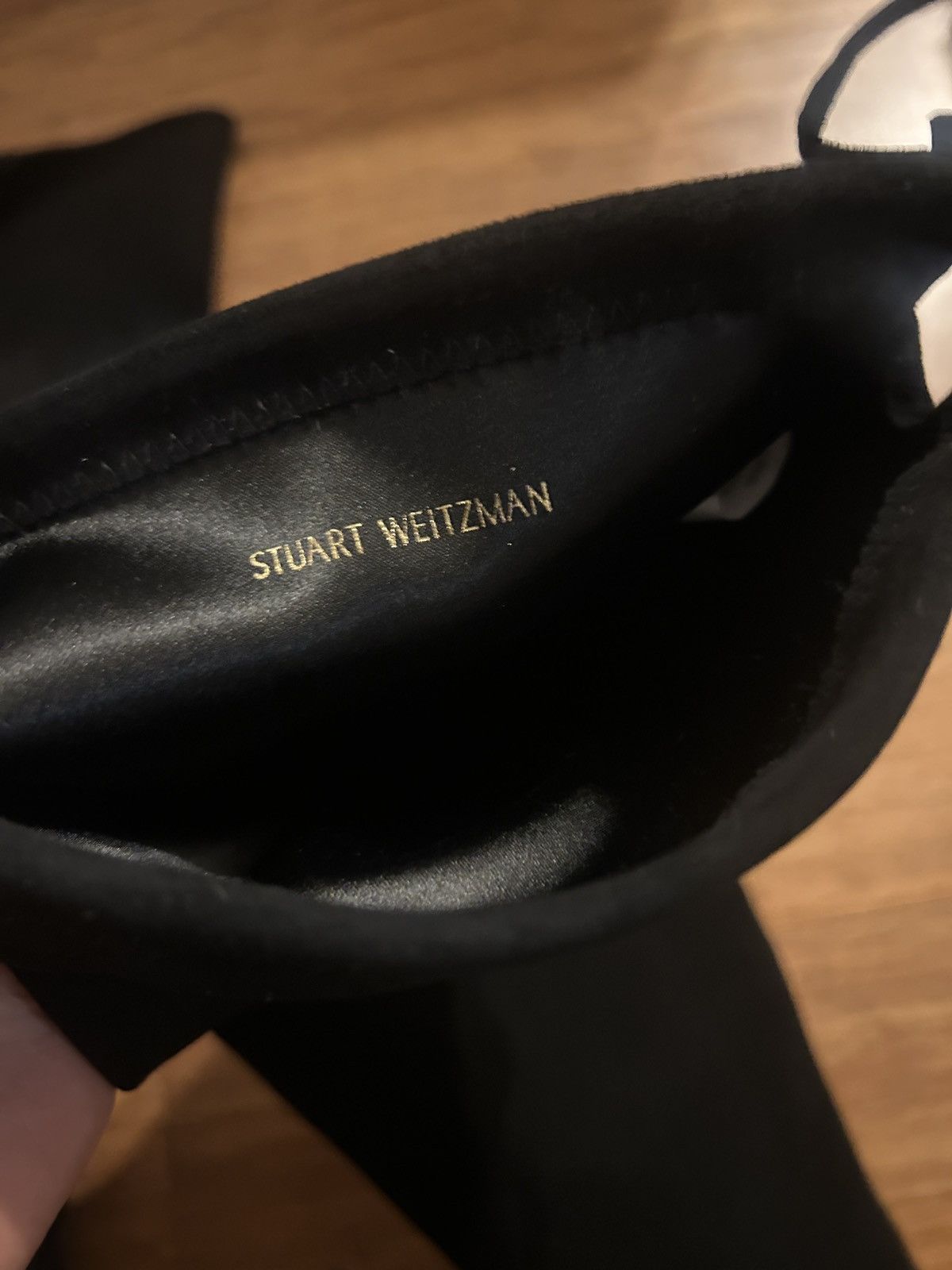 Stuart Weitzman STUART WEITZMAN Genna stretch-suede thigh boots size US 5.5 Size US 5.5 / IT 35.5 - 6 Thumbnail