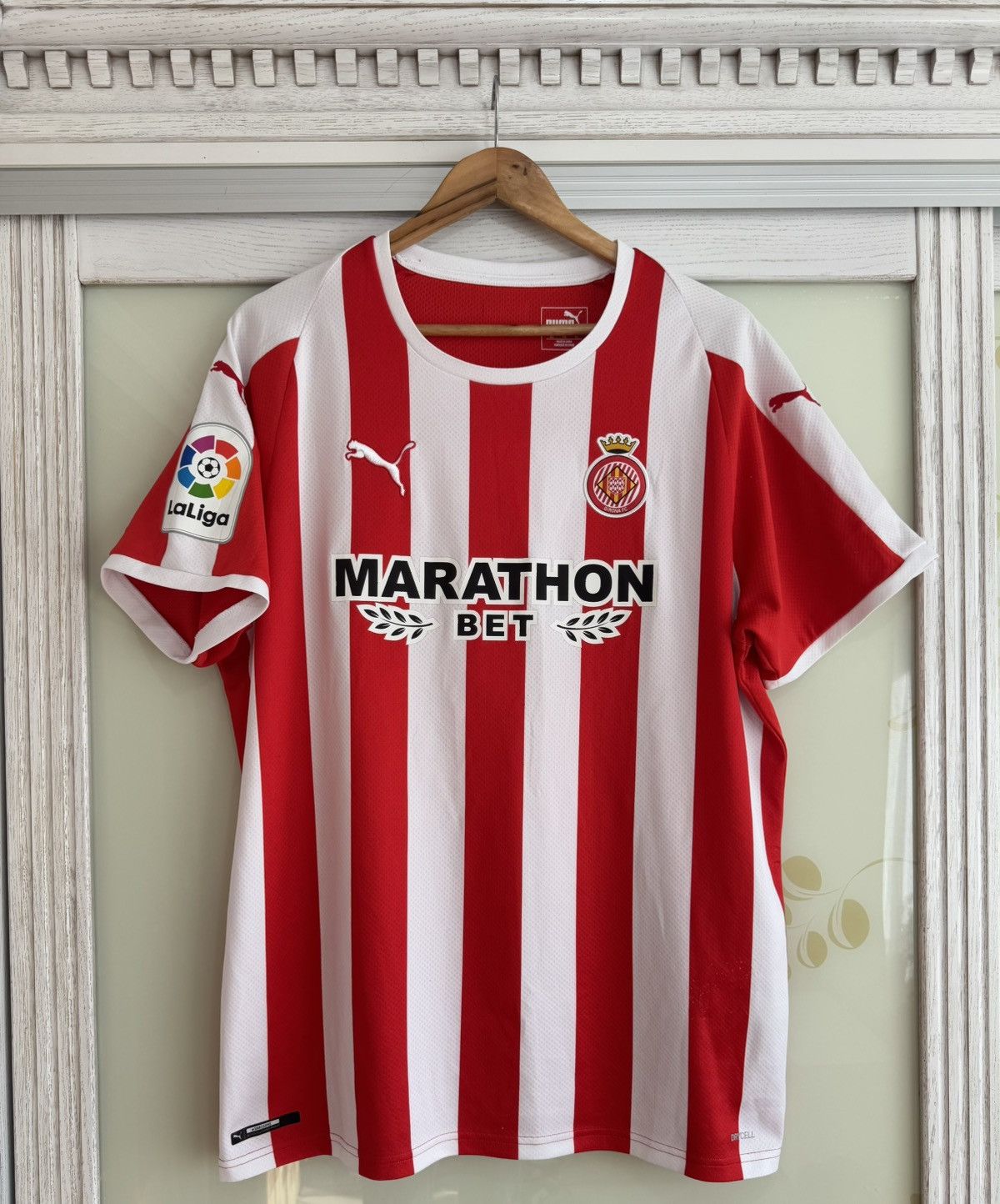 Puma Girona 2019-2020 Home Soccer Jersey Football Kit Shirt Size US XL / EU 56 / 4 - 1 Thumbnail