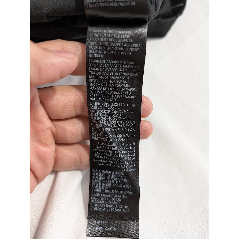 Balenciaga o1rshd1 Inside Out T-Shirt in Faded Black/White Size US M / EU 48-50 / 2 - 19 Thumbnail