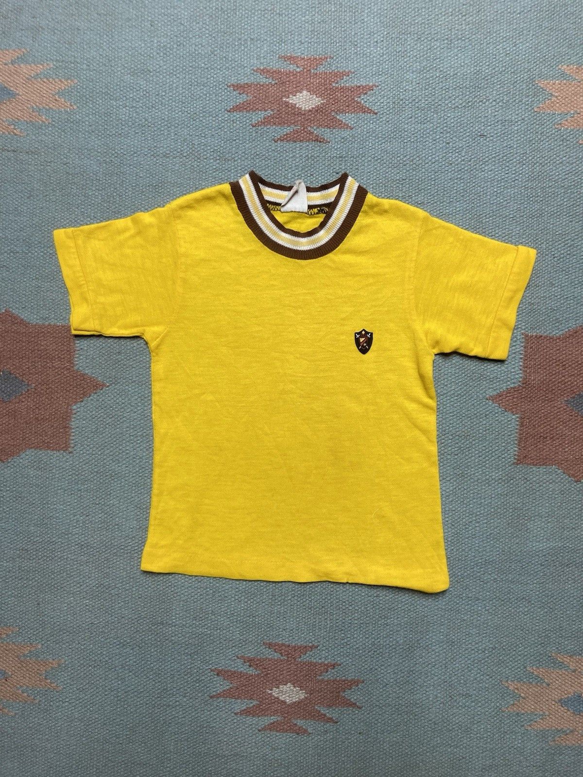 Vintage 60s t shirt soft acrylic boys size 6 women’s XXS? Baby tee Size XXS / US 00 / IT 34 - 1 Thumbnail