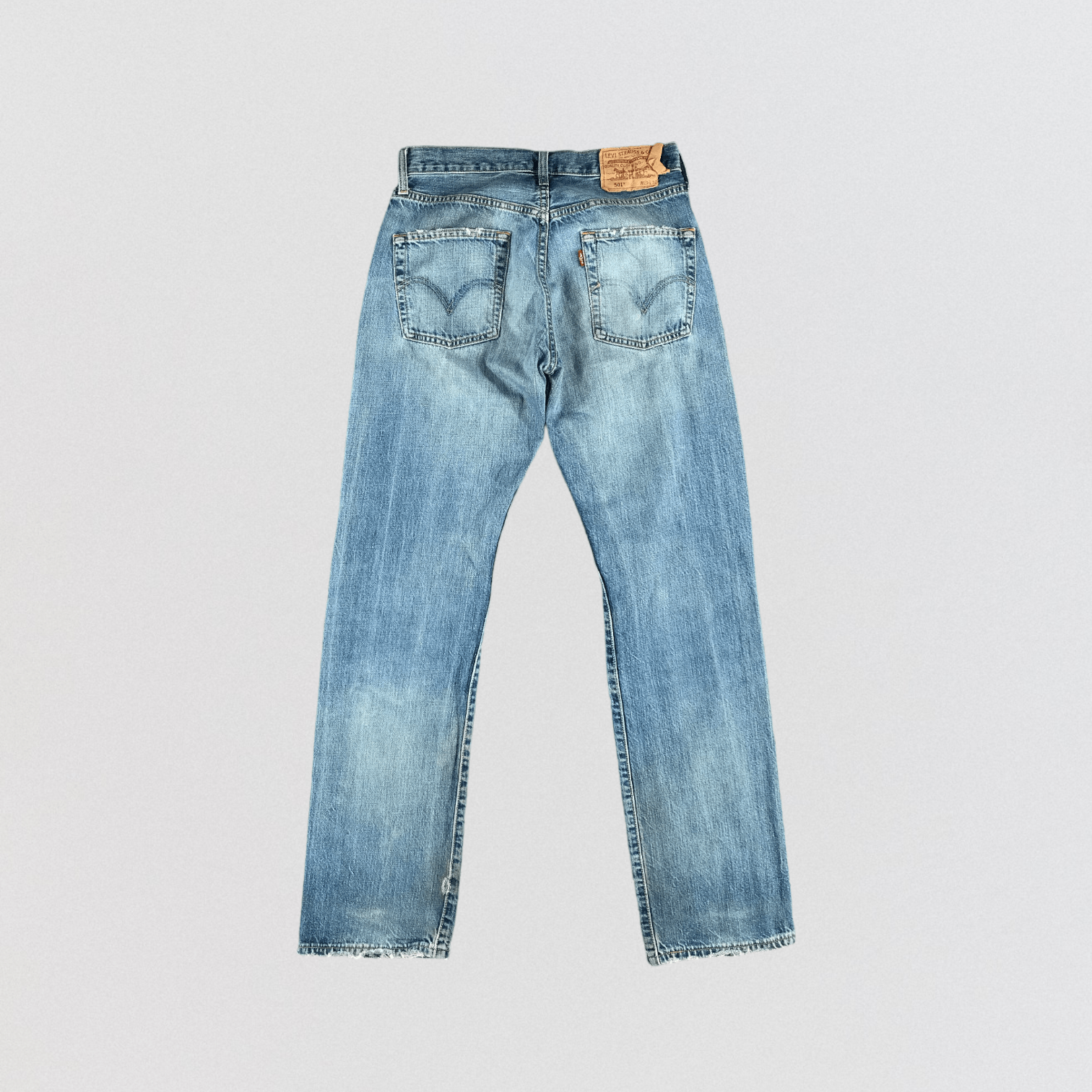 Levi's × Vintage 90s Vintage Blue Wash Levis 501 Jeans-JM2777 Size US 29 - 2 Thumbnail