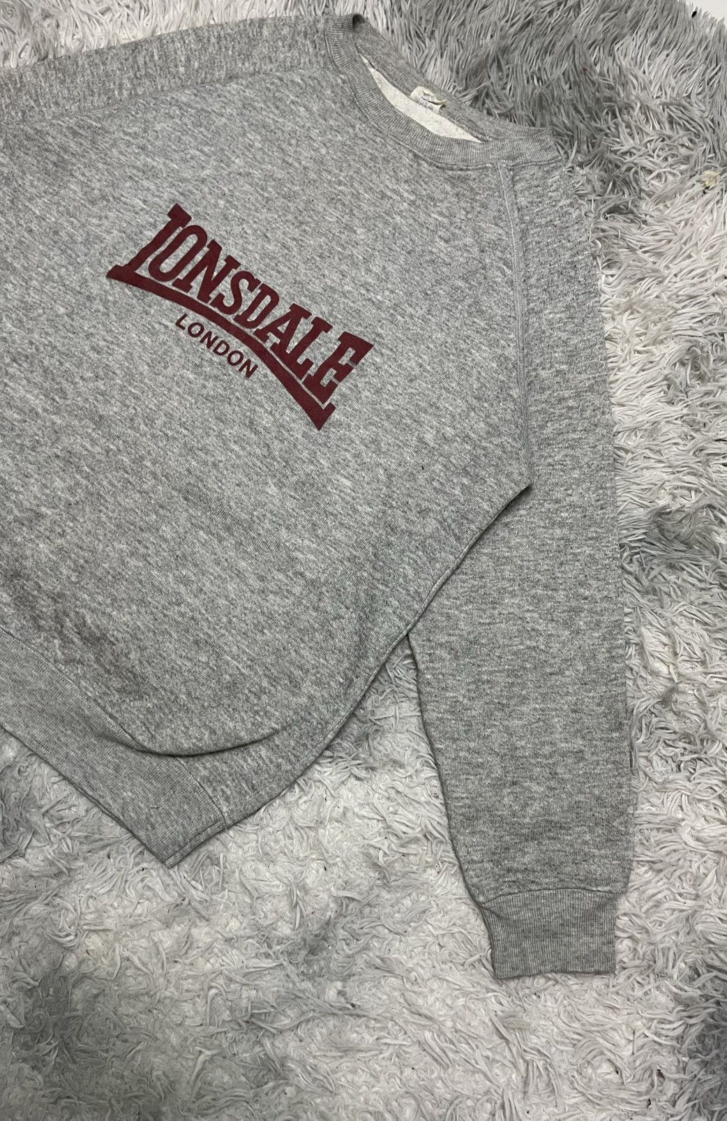 Lonsdale 80s LONSDALE LONDON SWEATSHIRT MADE IN UK L SIZE Size US L / EU 52-54 / 3 - 3 Thumbnail