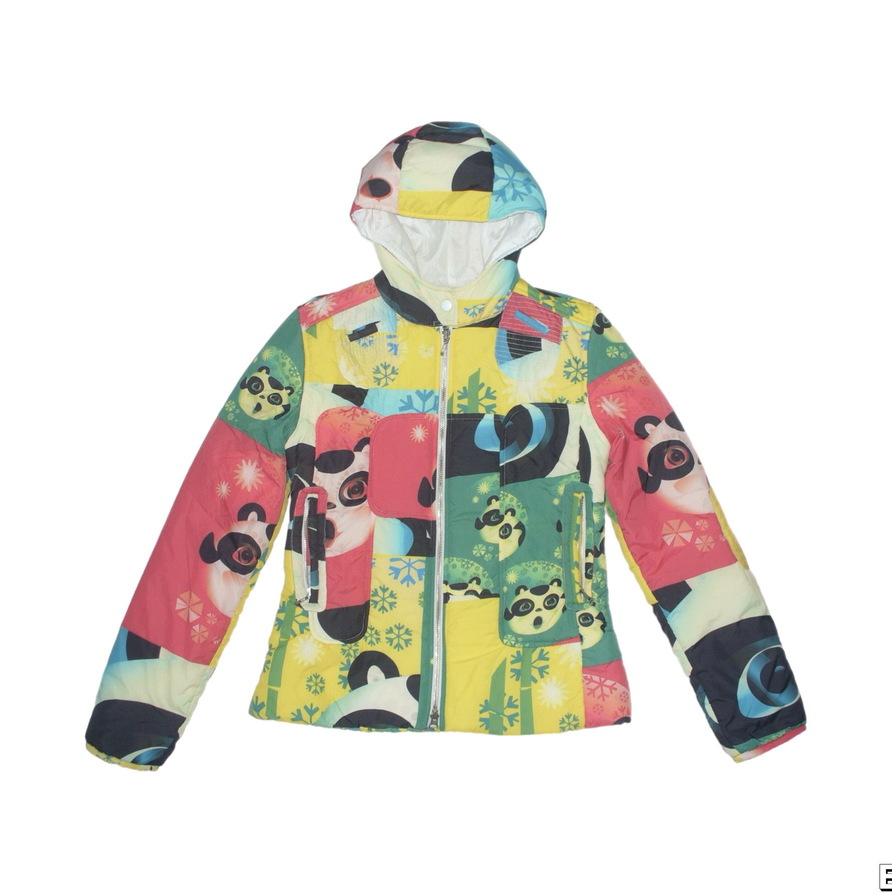 Custo Barcelona Custo Barcelona 2000s panda puffer jacket Size S / US 4 / IT 40 - 1 Thumbnail