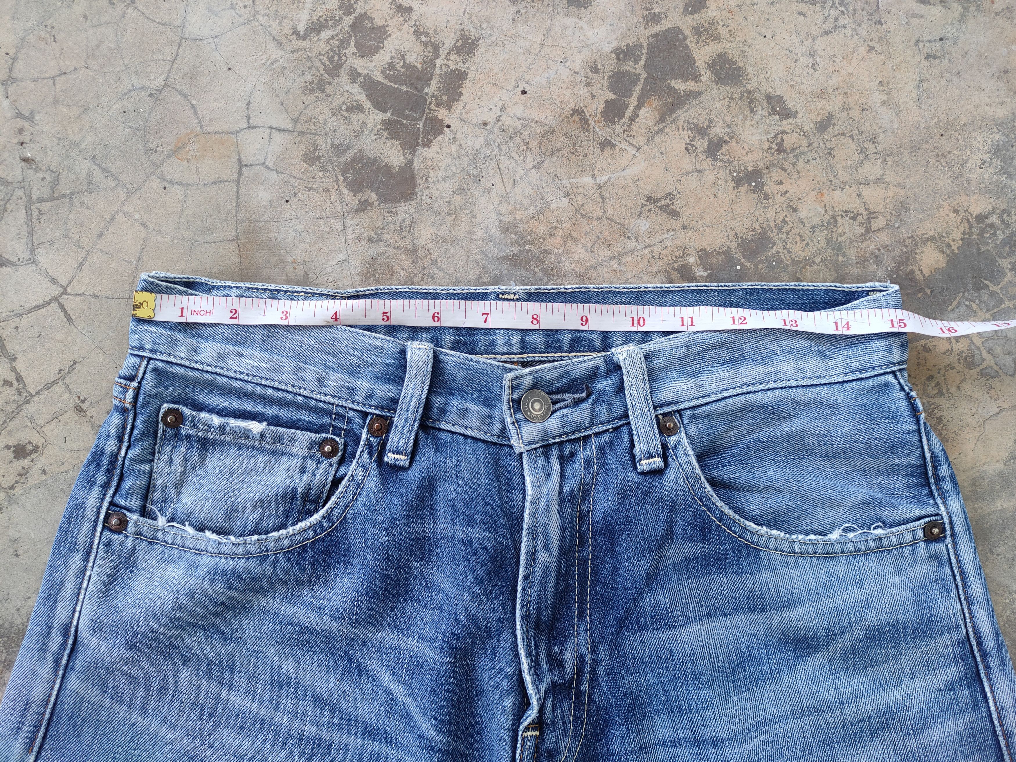 Levi's Vintage Clothing W30 VINTAGE LEVI'S 503 FADED RIPPED JEANS DENIM PANTS Size US 30 / EU 46 - 7 Thumbnail