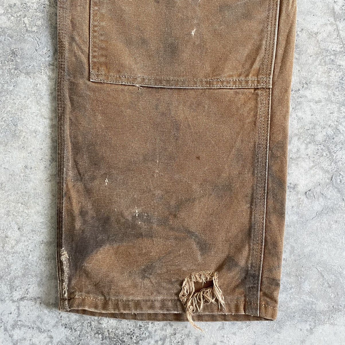 Carhartt VTG Carhartt Double Knee Dirty Carpenter Work Pants Size US 35 - 8 Thumbnail