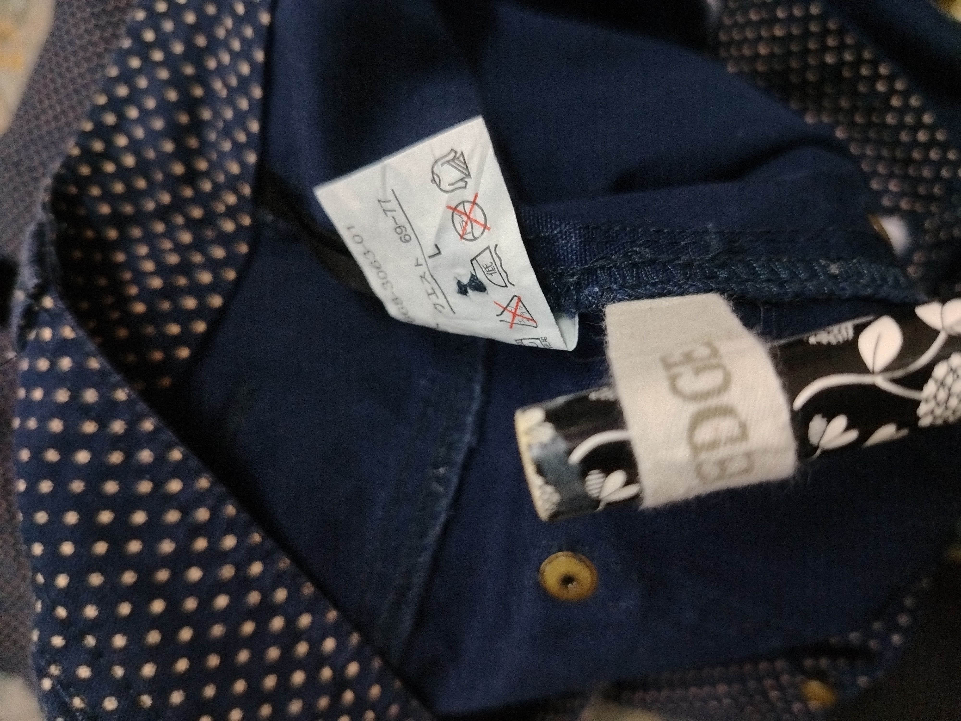 Grailed Raw Edge polkadot overall Size 34" / US 12 / IT 48 - 5 Thumbnail